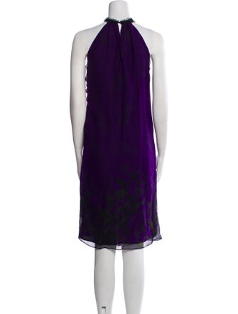 Miguelina Silk Midi Length Dress