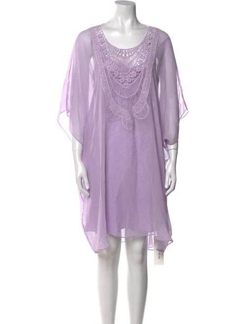 Miguelina Silk Mini Dress