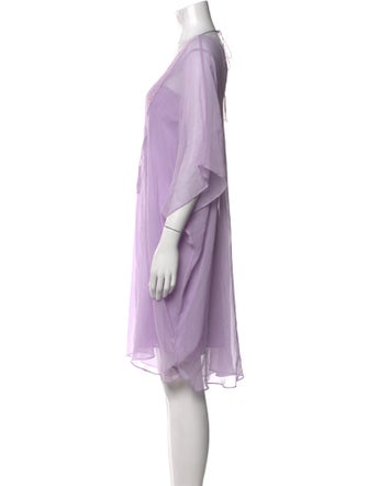 Miguelina Silk Mini Dress