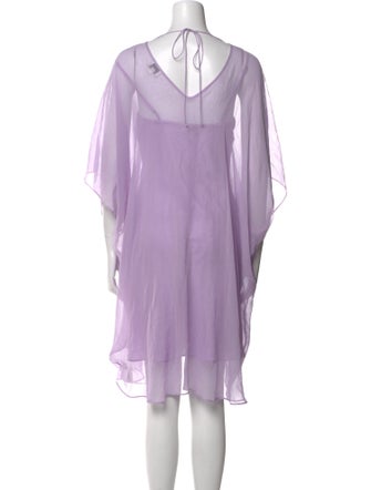 Miguelina Silk Mini Dress