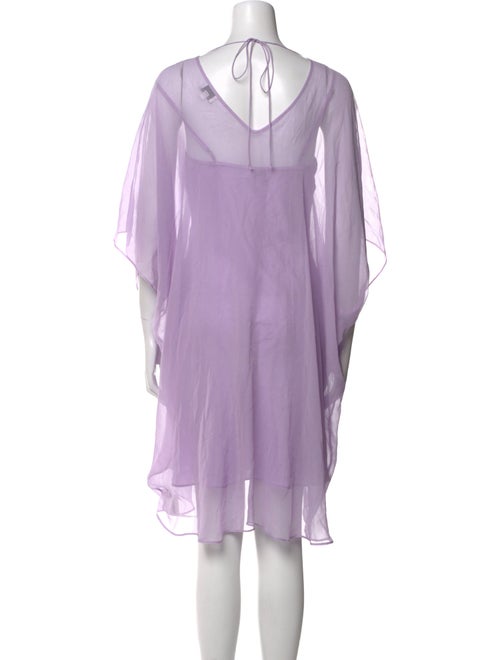 Miguelina Silk Mini Dress