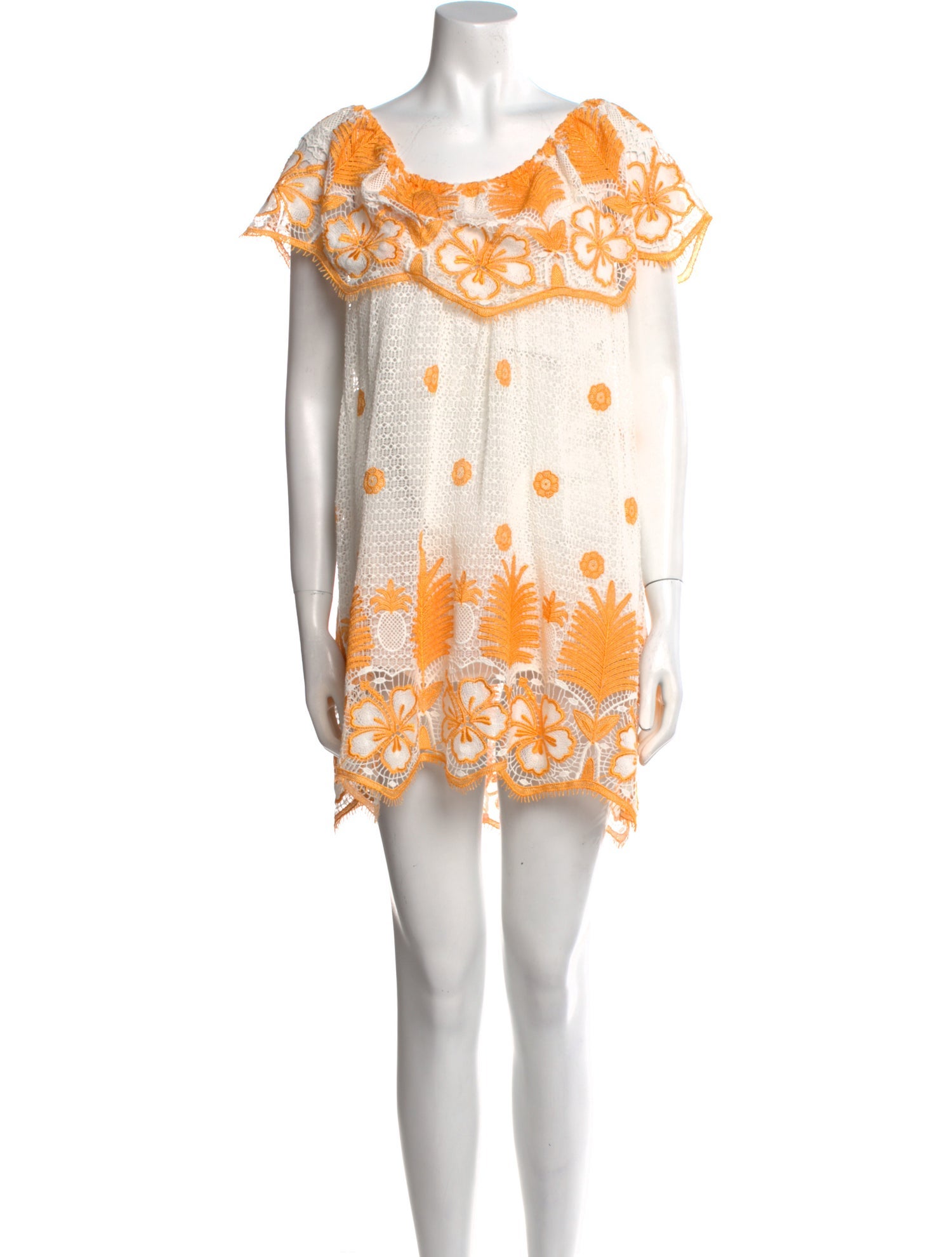 Miguelina Printed Mini Dress