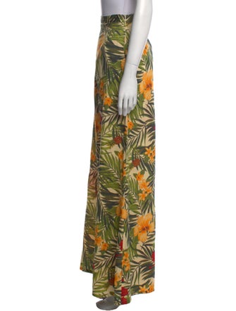 Miguelina Printed Wide Leg Pants
