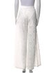 Miguelina Lace Pattern Wide Leg Pants