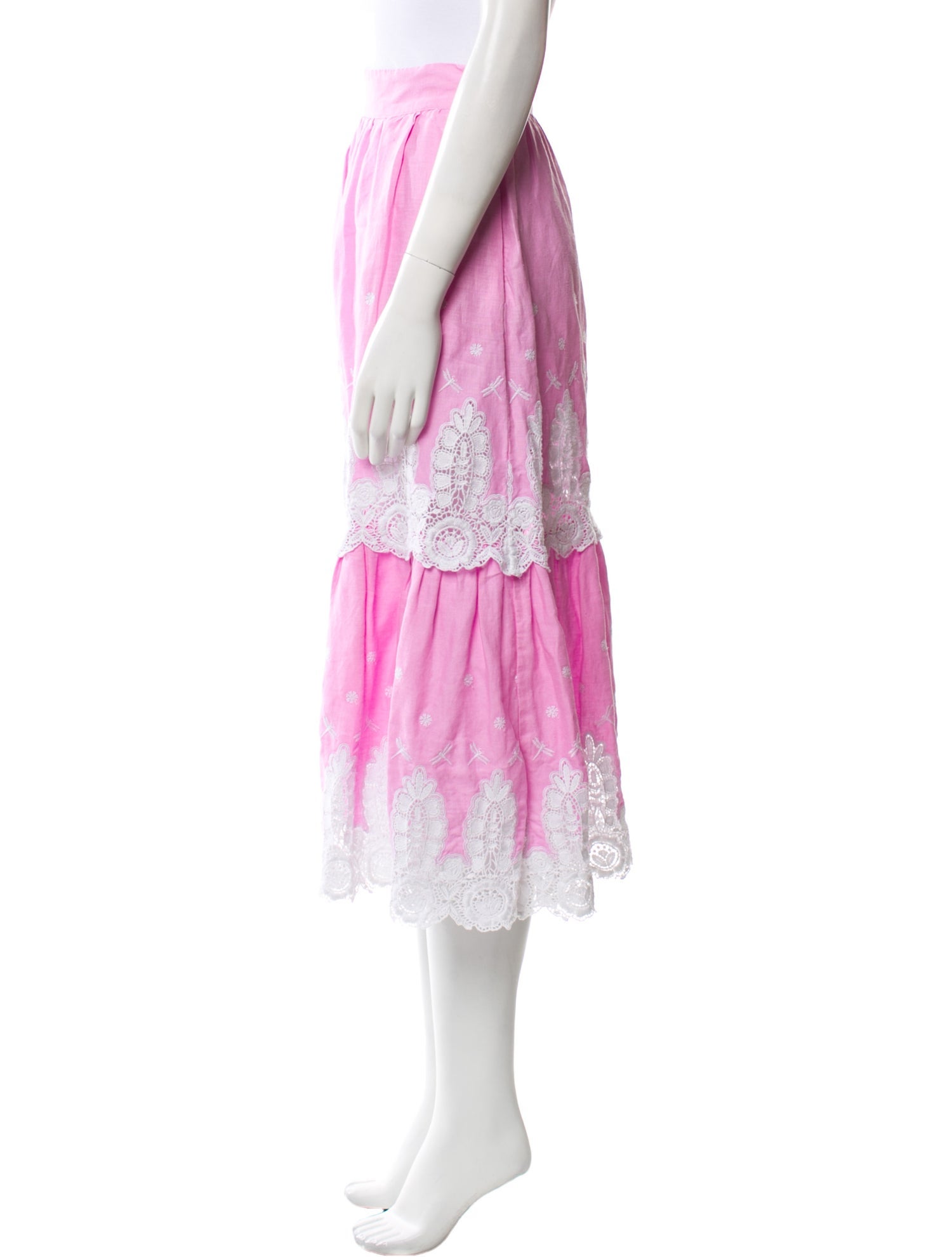 Miguelina Midi Length Skirt