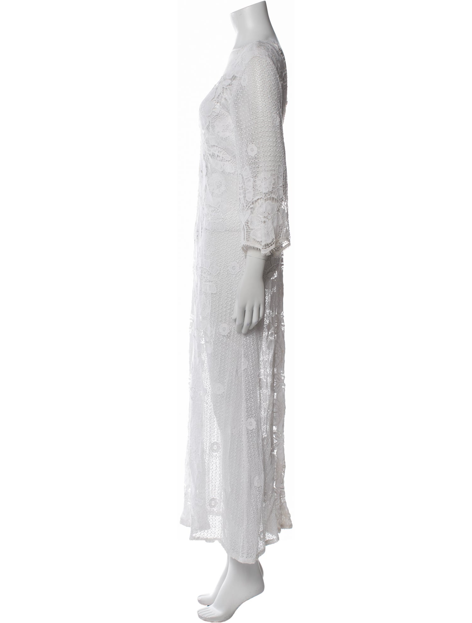 Miguelina Silk Long Dress