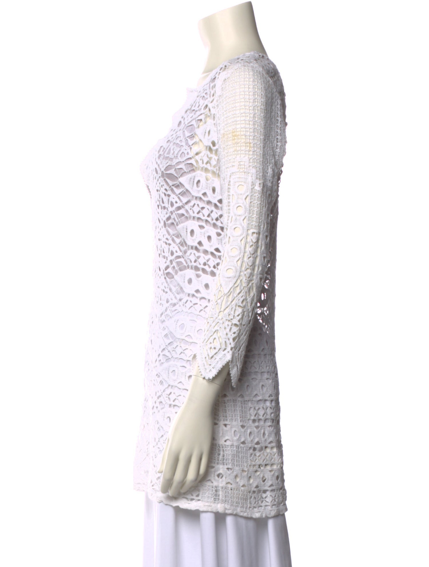 Miguelina Printed V-Neck Tunic