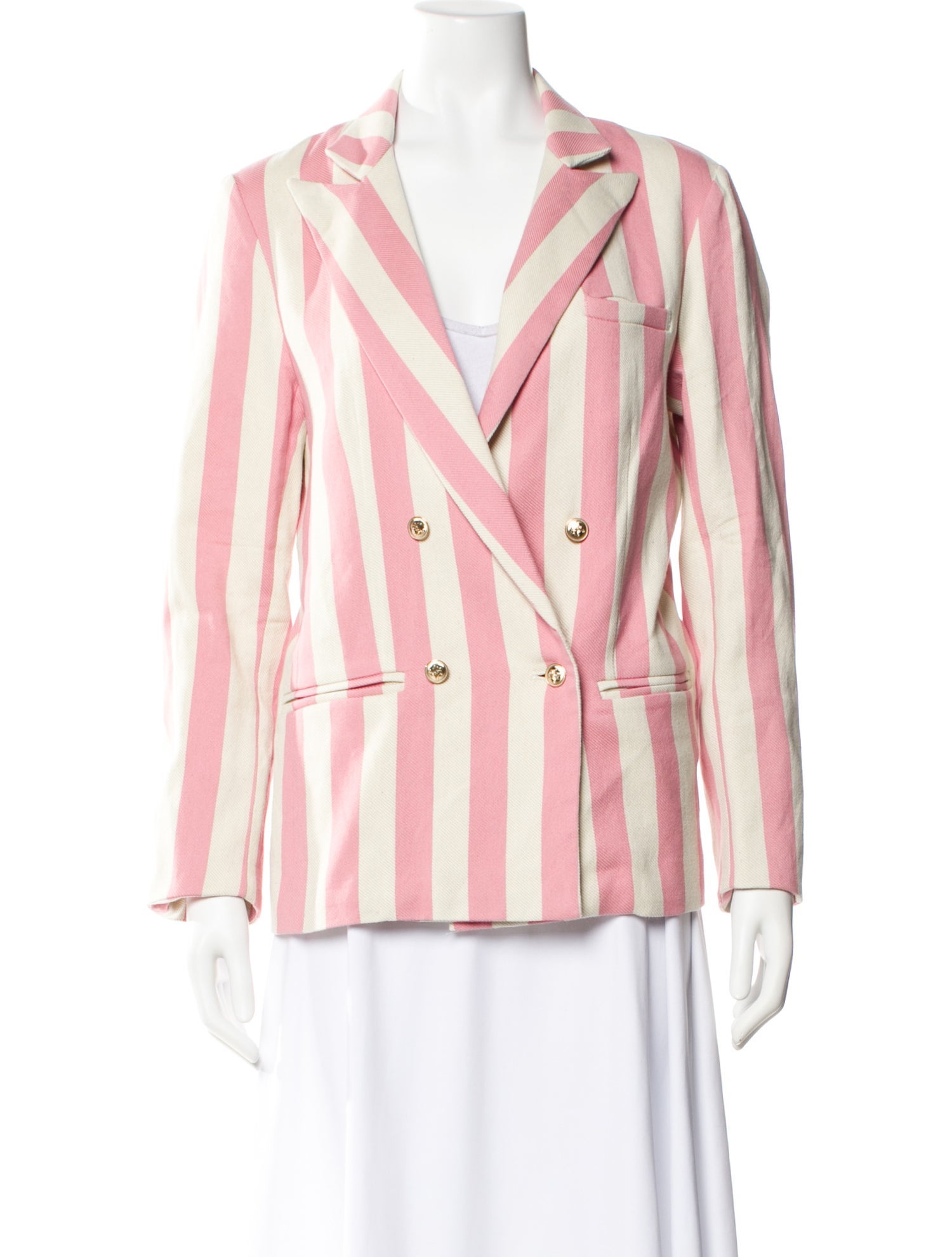 Miguelina Striped Blazer