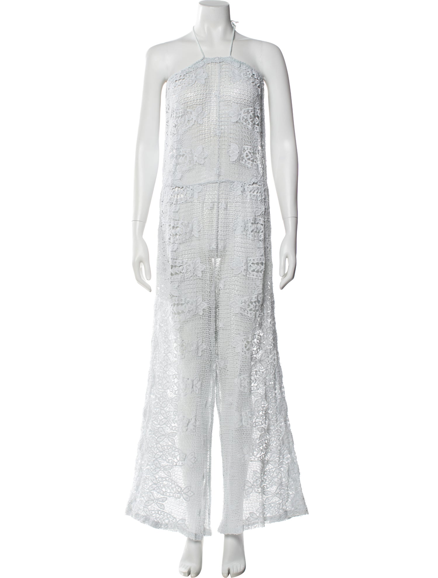 Miguelina Printed Square Neckline Jumpsuit