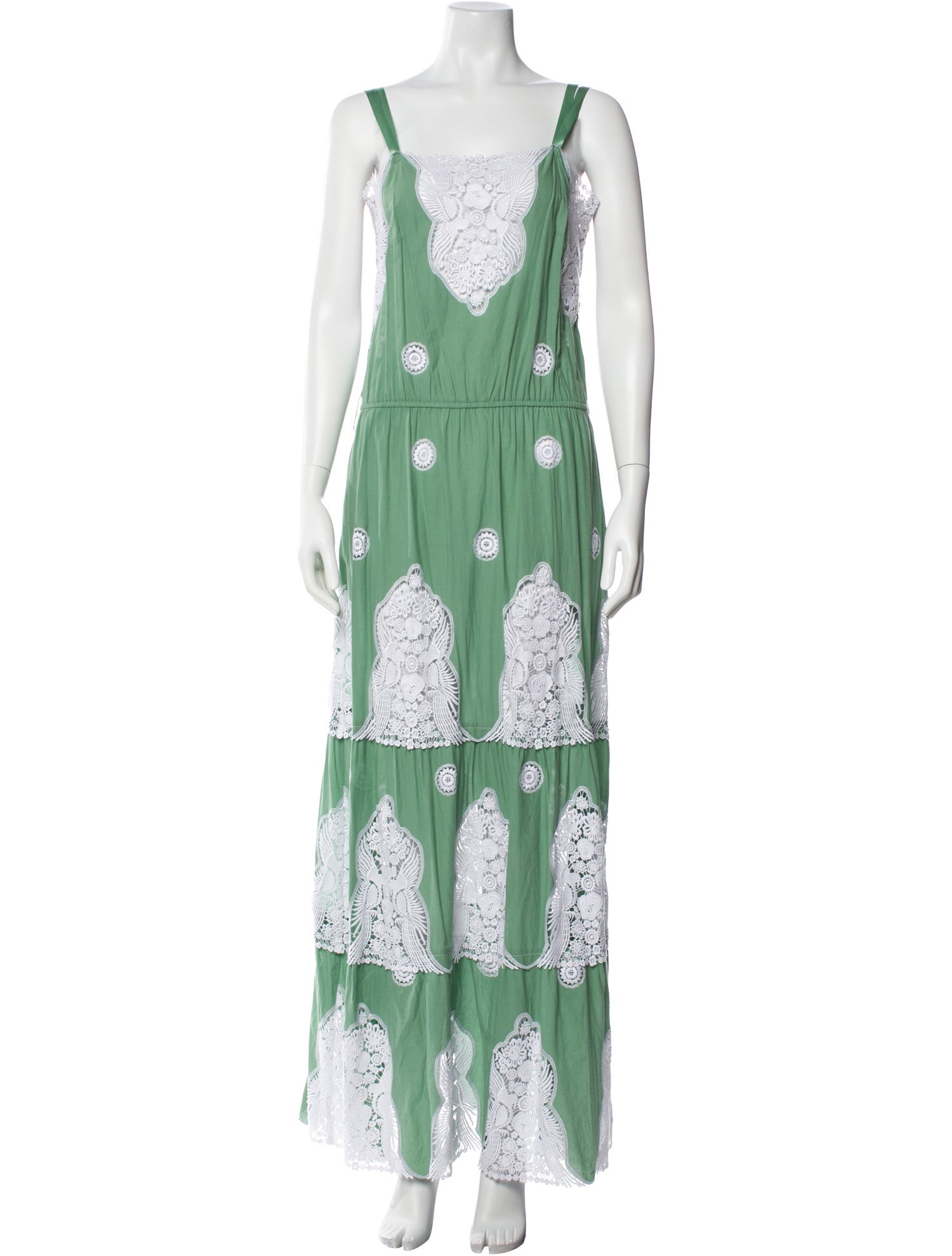 Miguelina Silk Long Dress