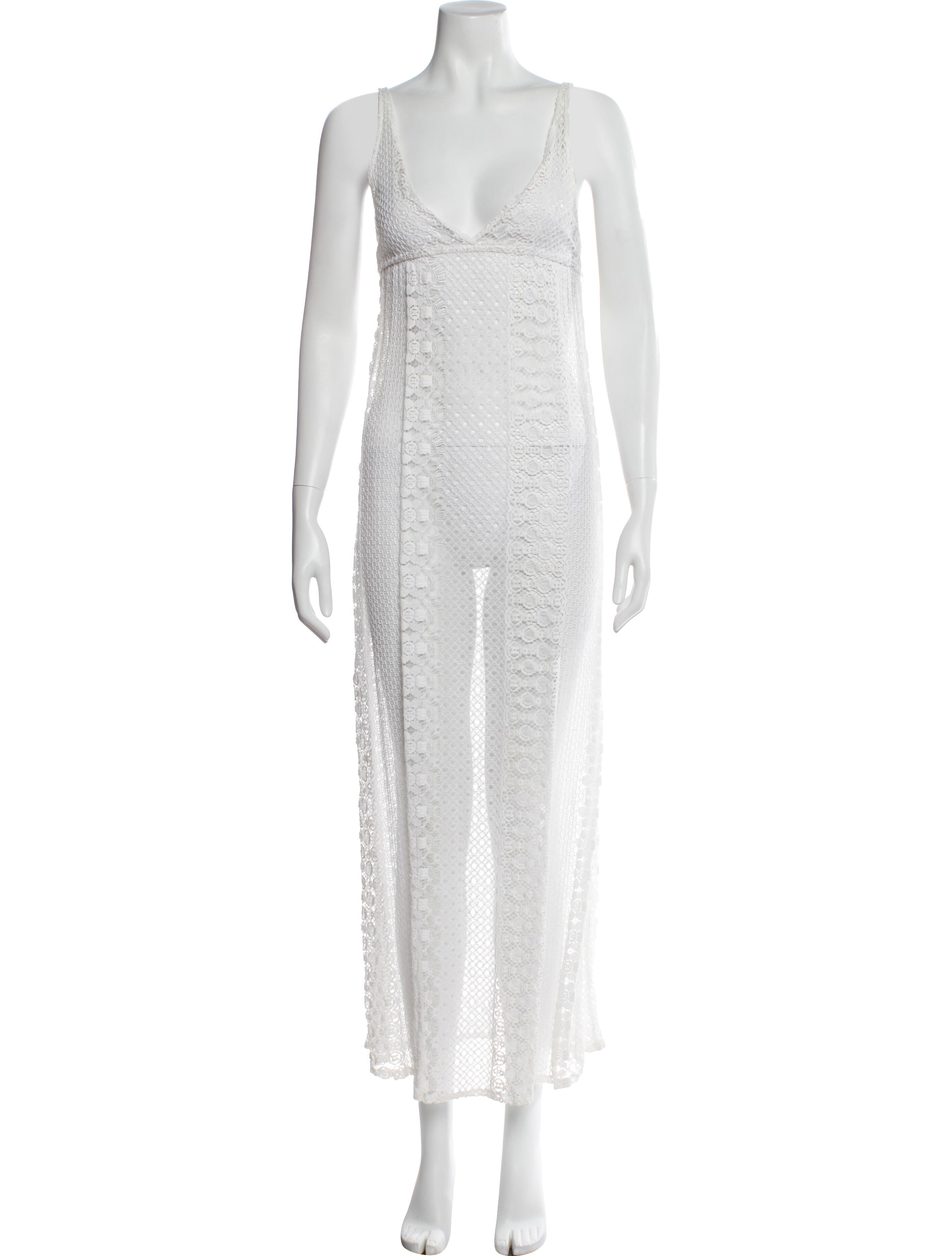 Miguelina V-Neck Long Dress