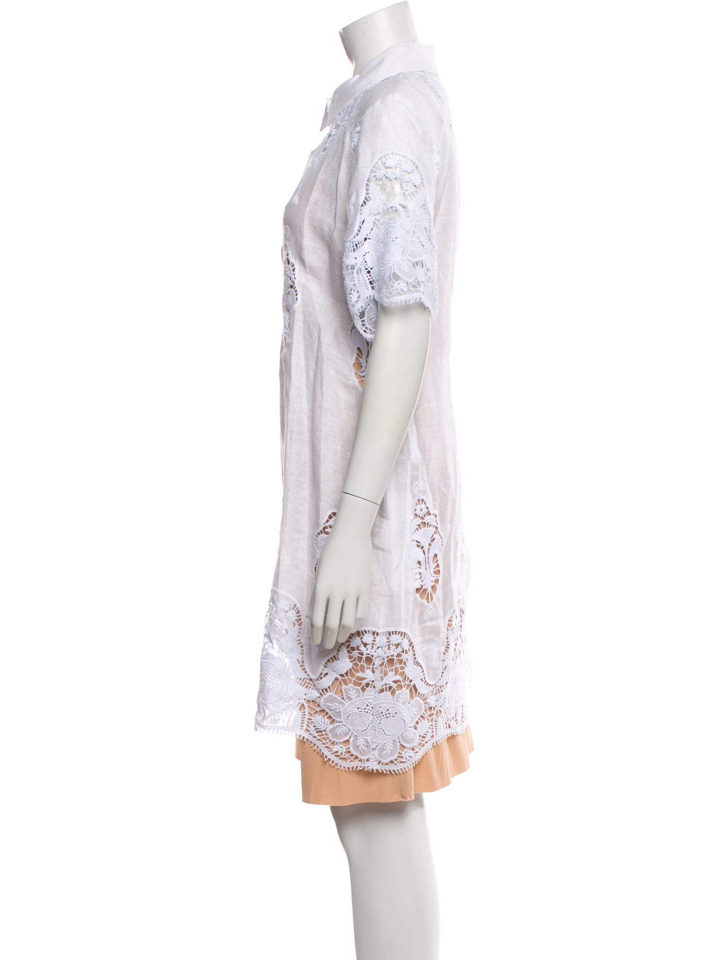 Miguelina Linen Mini Dress w/ Tags