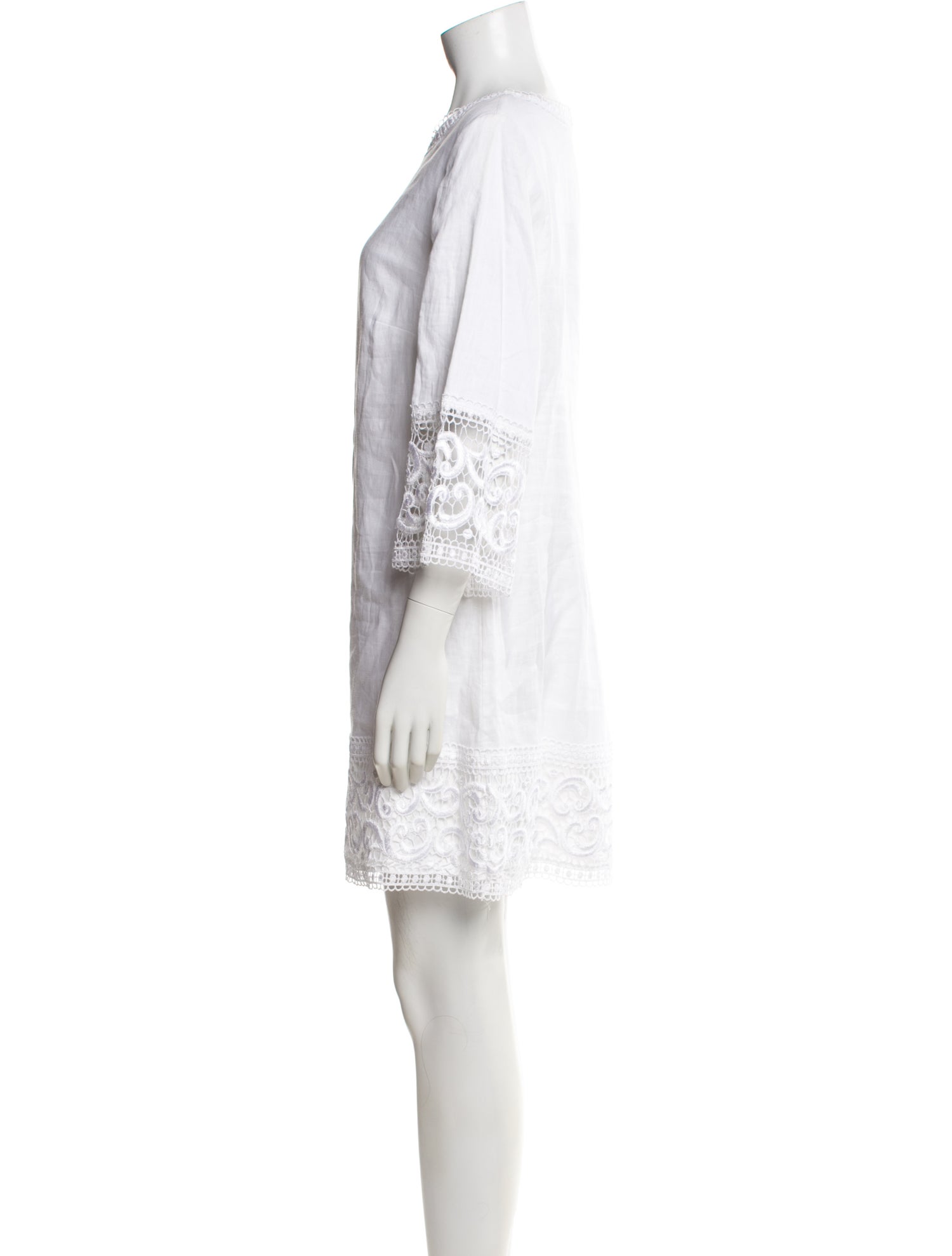 Miguelina Linen Mini Dress