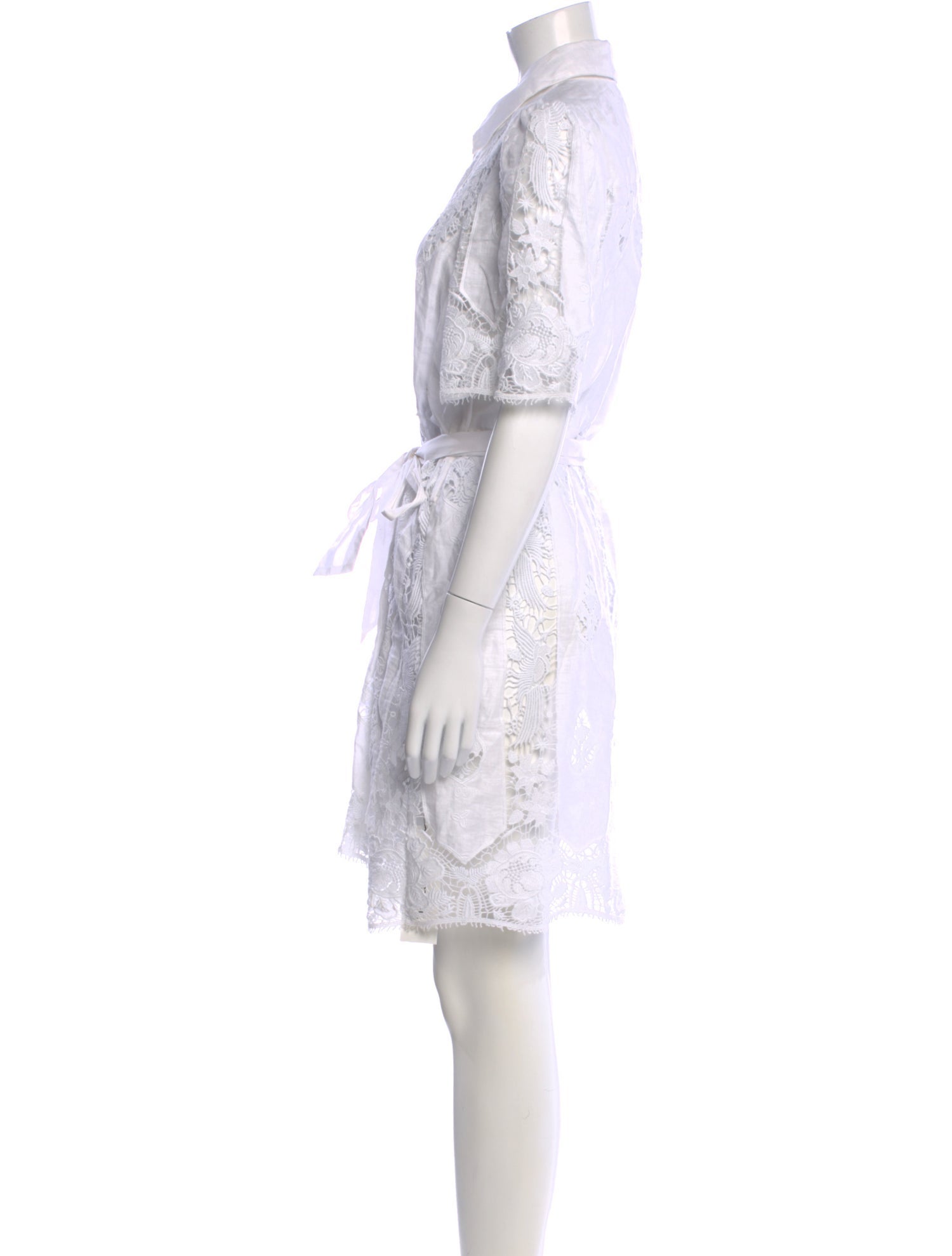 Miguelina Linen Mini Dress