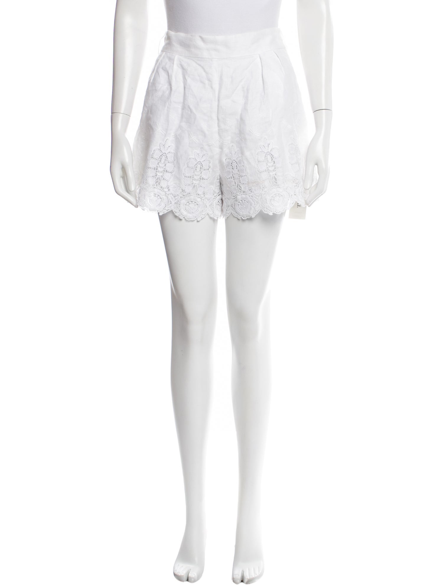 Miguelina Linen Mini Shorts