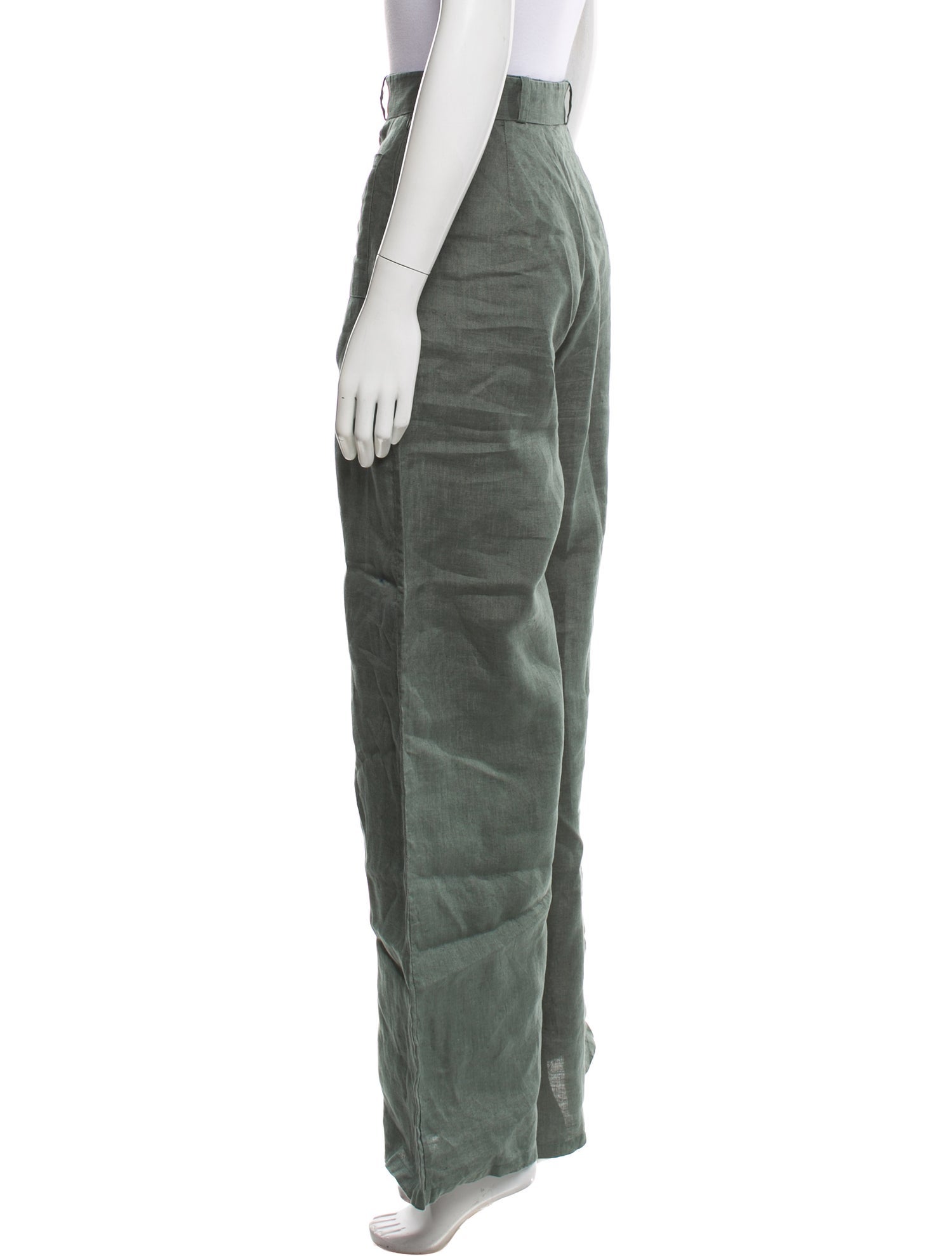 Miguelina Linen Wide Leg Pants