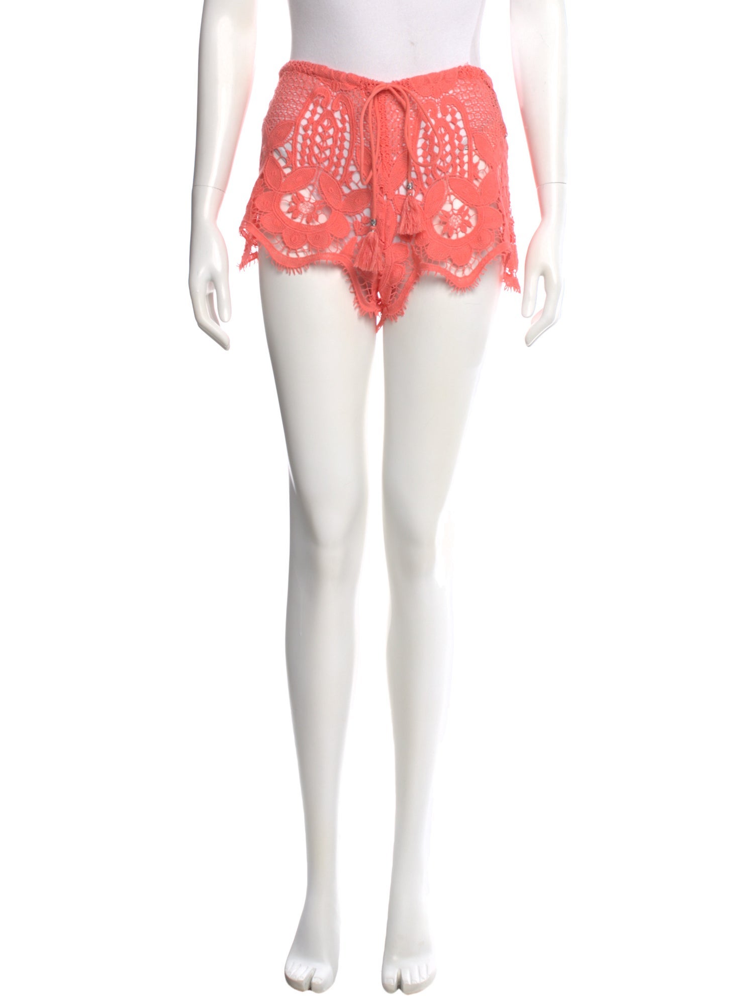 Miguelina Lace Pattern Mini Shorts w/ Tags