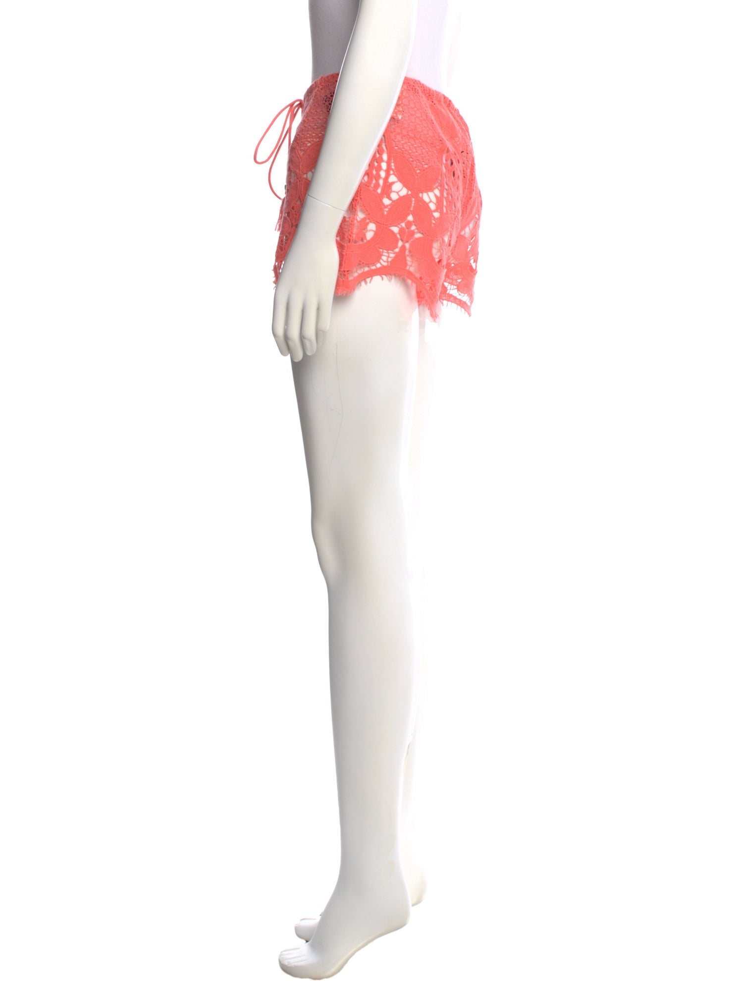 Miguelina Lace Pattern Mini Shorts w/ Tags