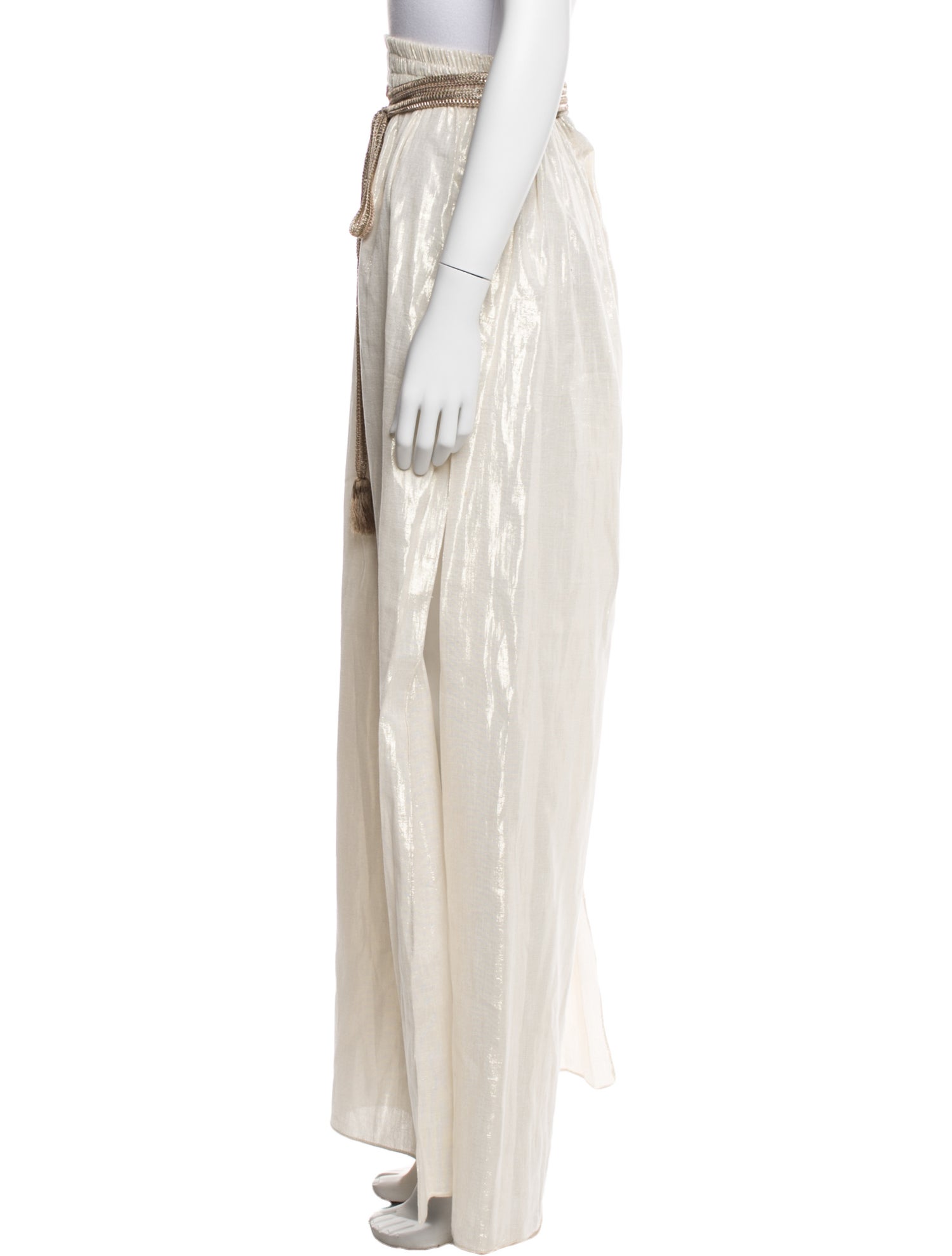 Miguelina Striped Wide Leg Pants