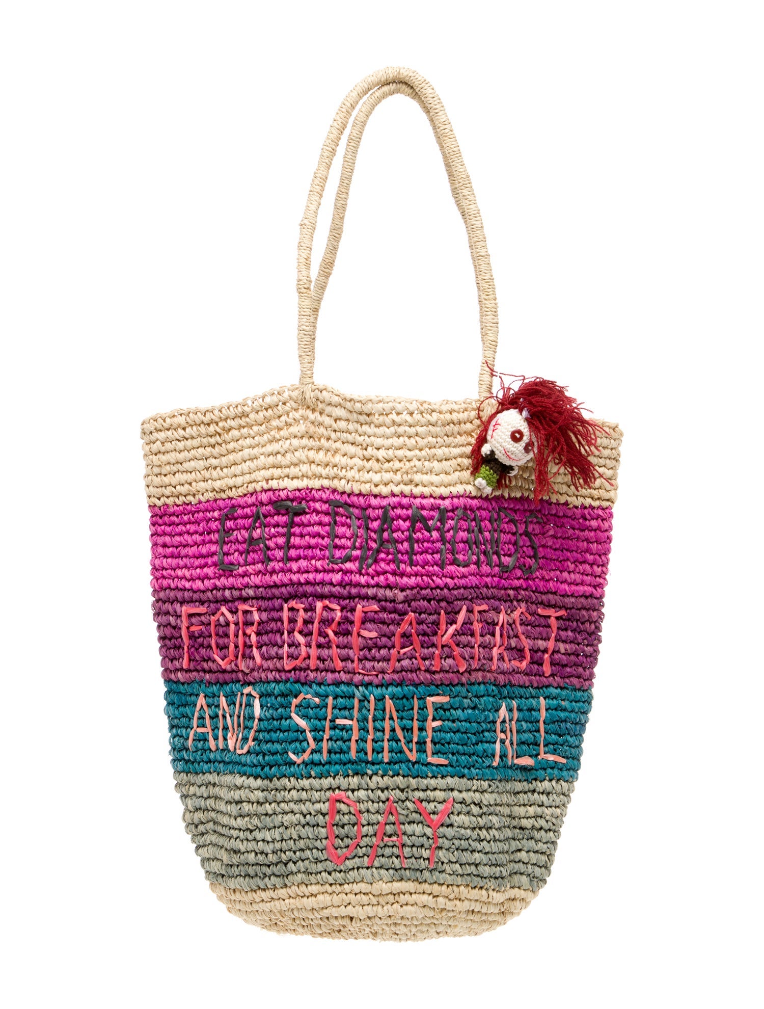 Mua Mua Raffia Eat Diamonds For Breakfast And Shine All Day