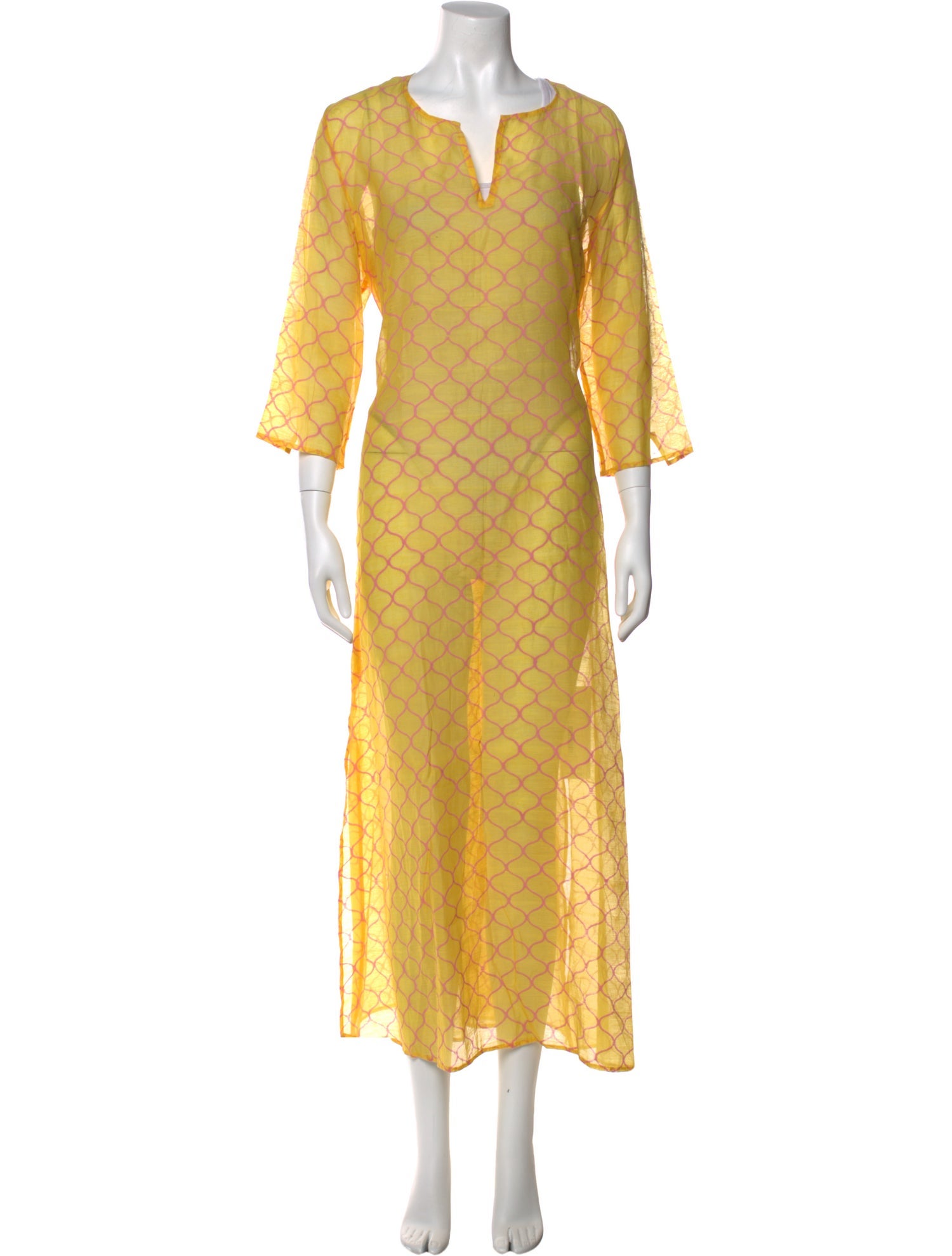 Muriel Brandolini Printed Long Dress