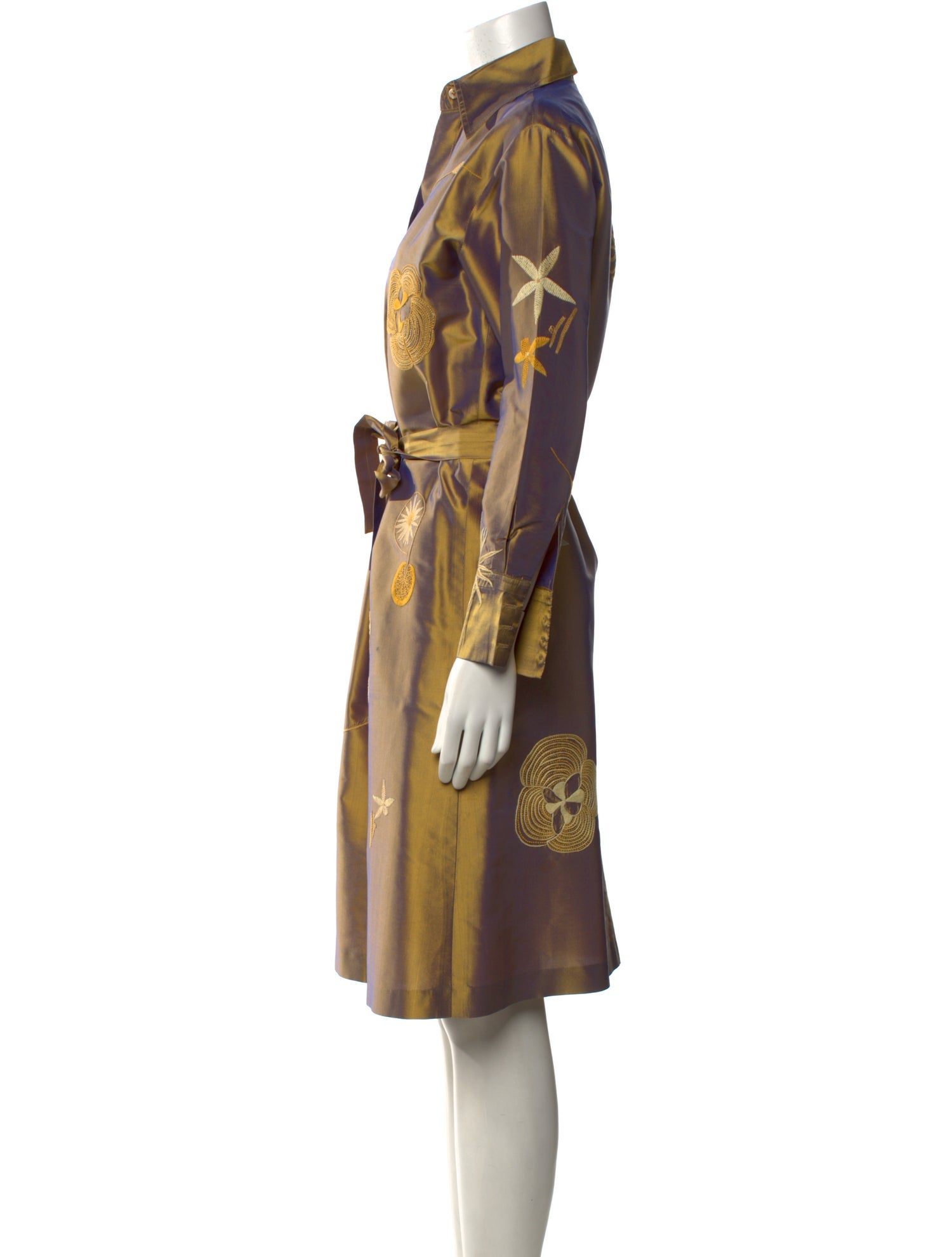 Muriel Brandolini Silk Mini Dress