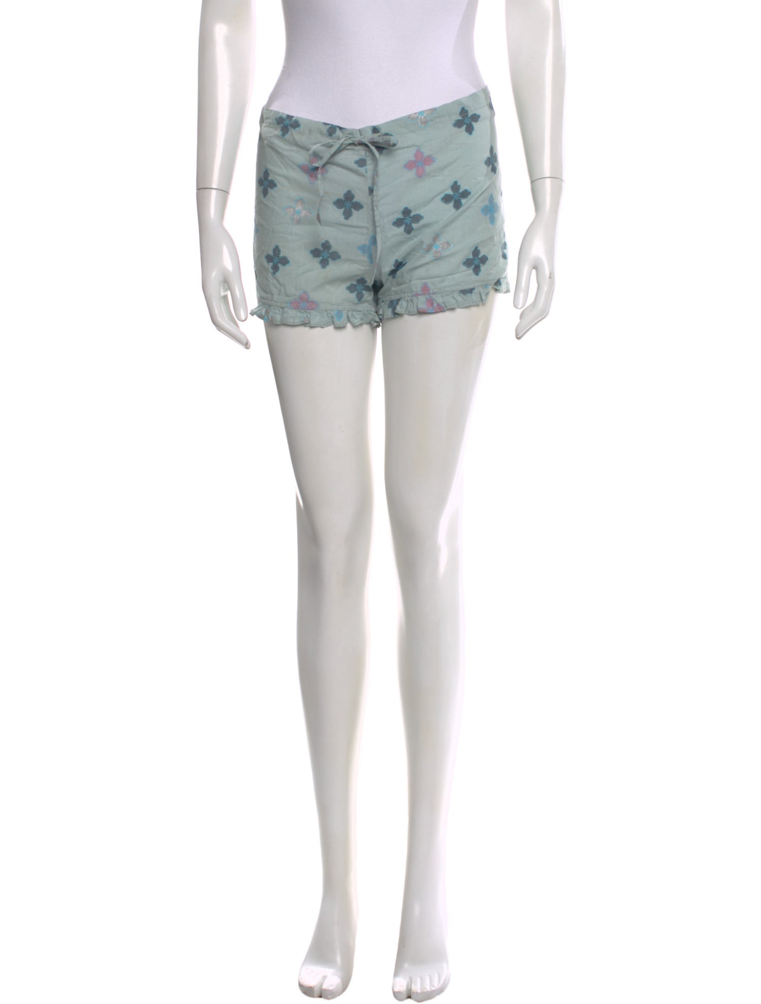 Muriel Brandolini Printed Mini Shorts