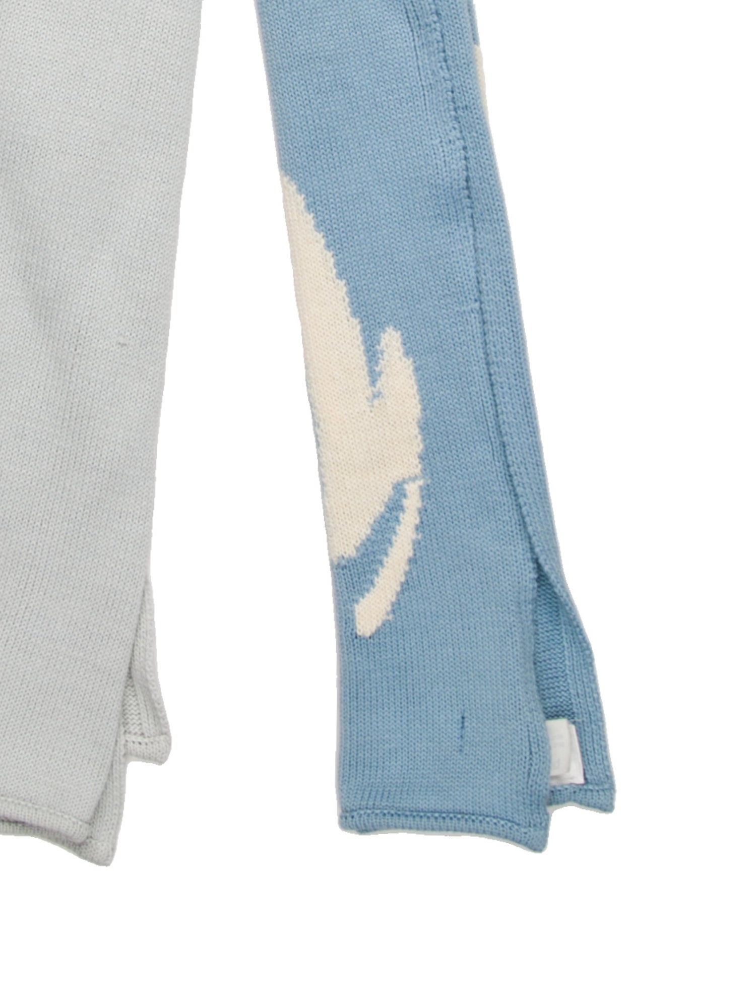 Mugler Trade Mark Striped Scarf