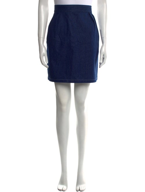 Mugler Trade Mark Mini Skirt
