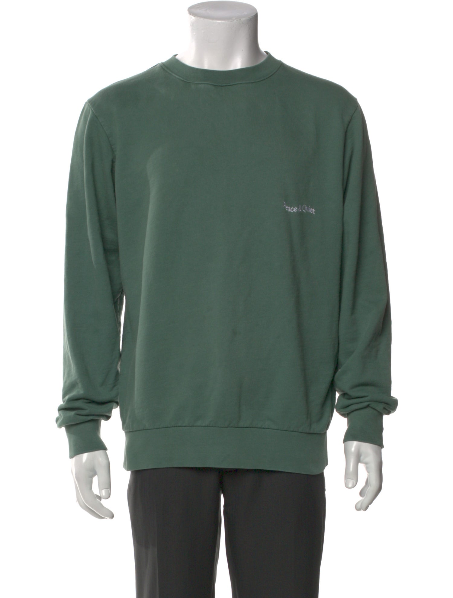 Museum Of Peace & Quiet Crew Neck Long Sleeve Sweatshirt