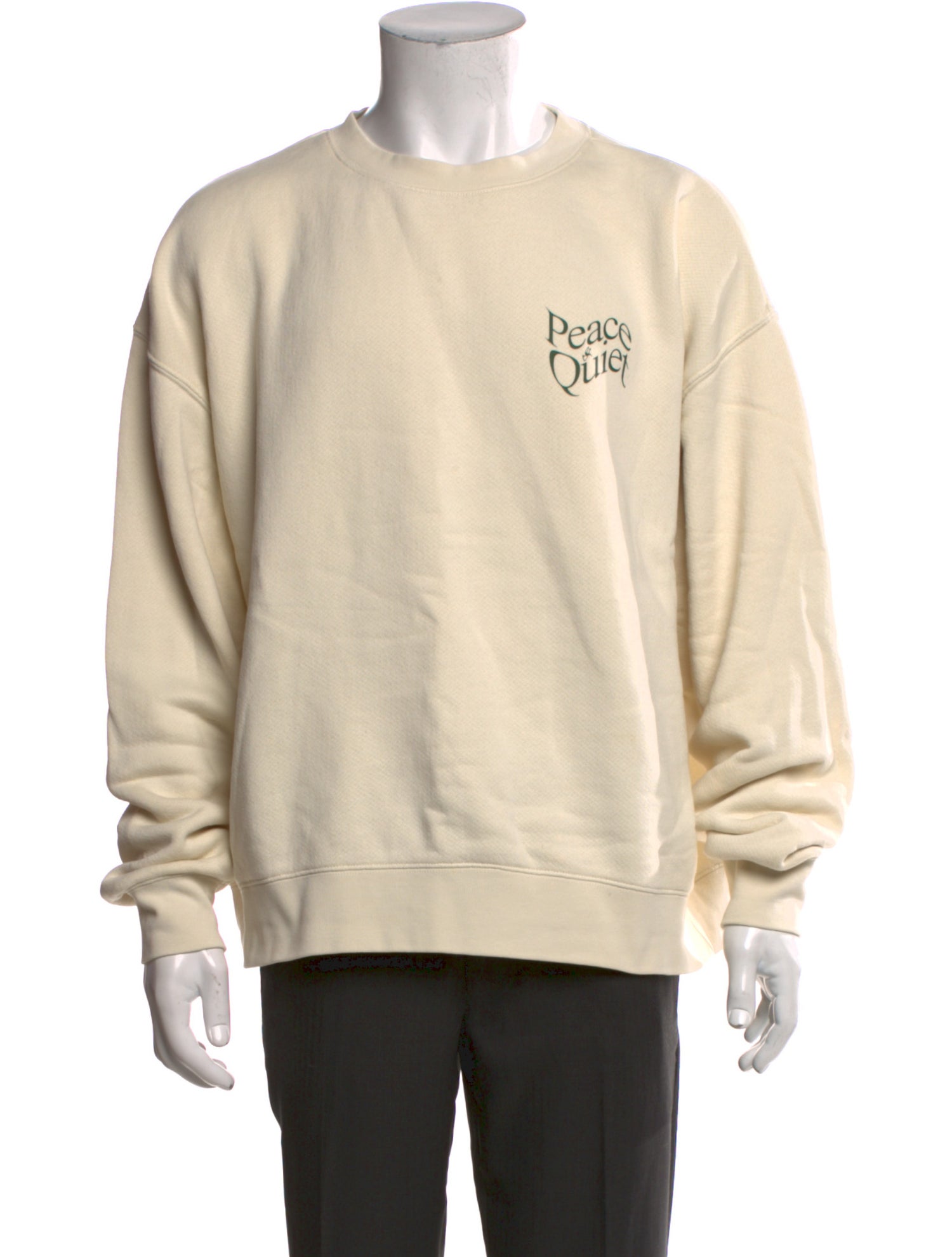 Museum Of Peace & Quiet Graphic Print Crew Neck Sweatshirt