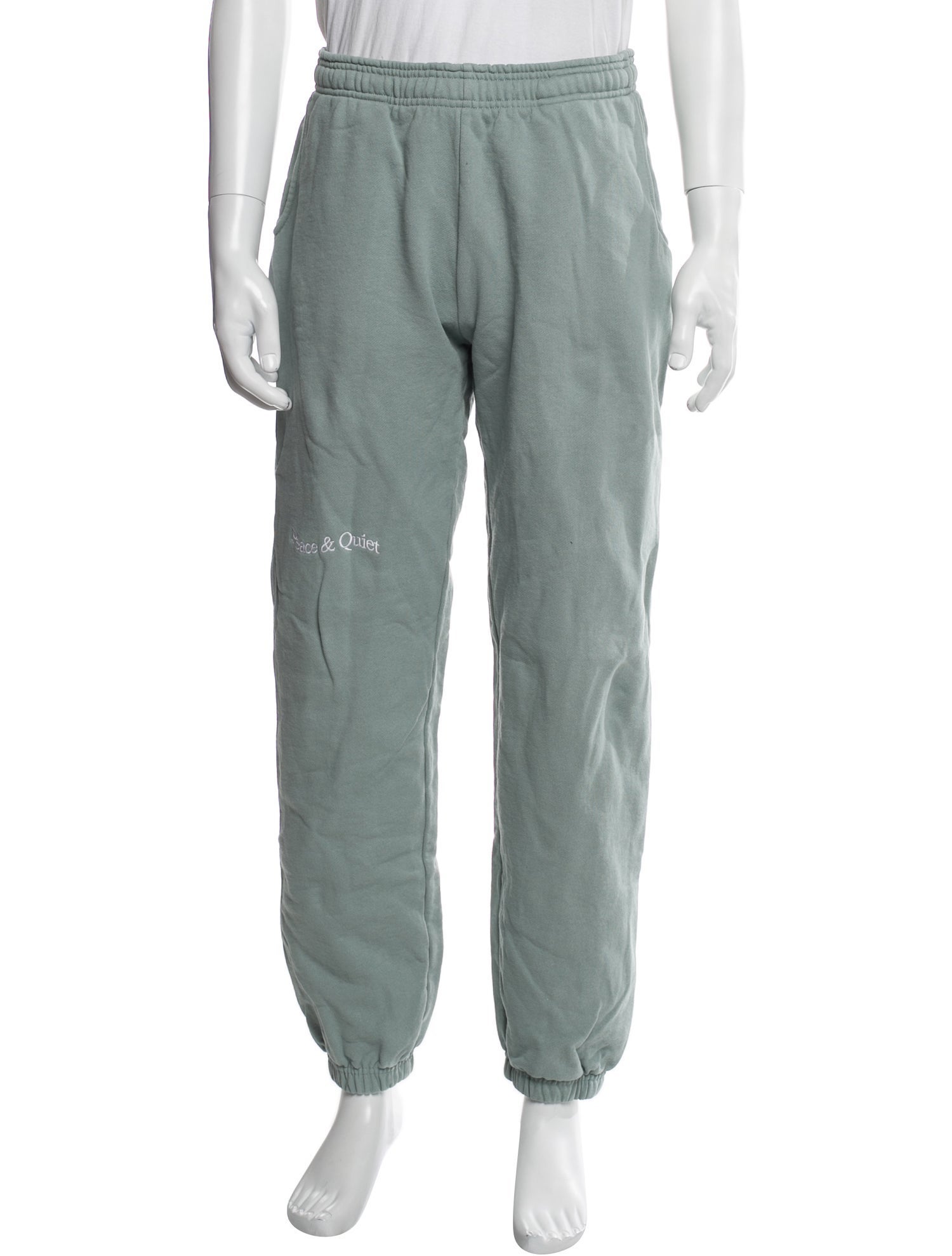 Museum Of Peace & Quiet Embroidered Accent Lounge Bottoms