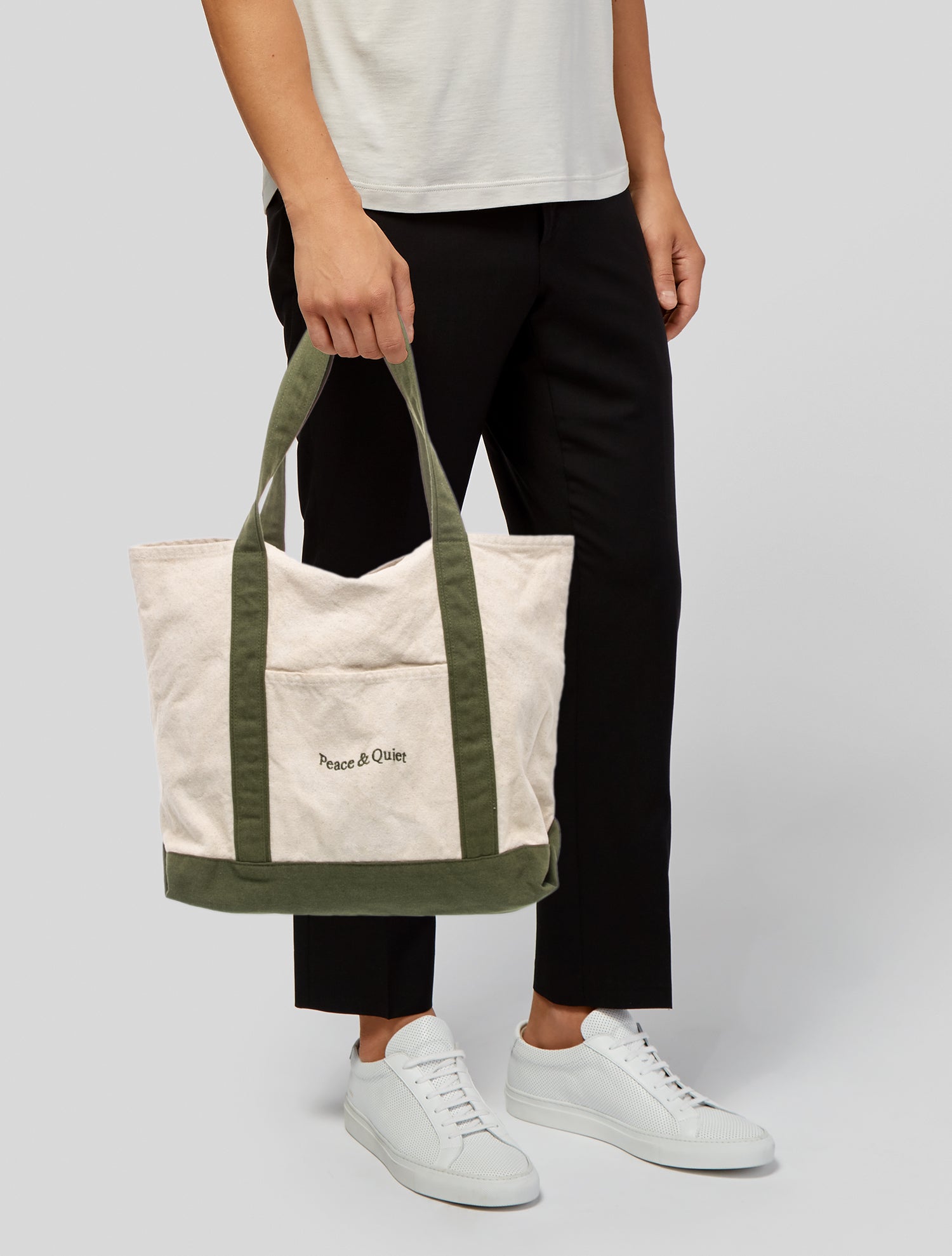 Museum Of Peace & Quiet Canvas Tote
