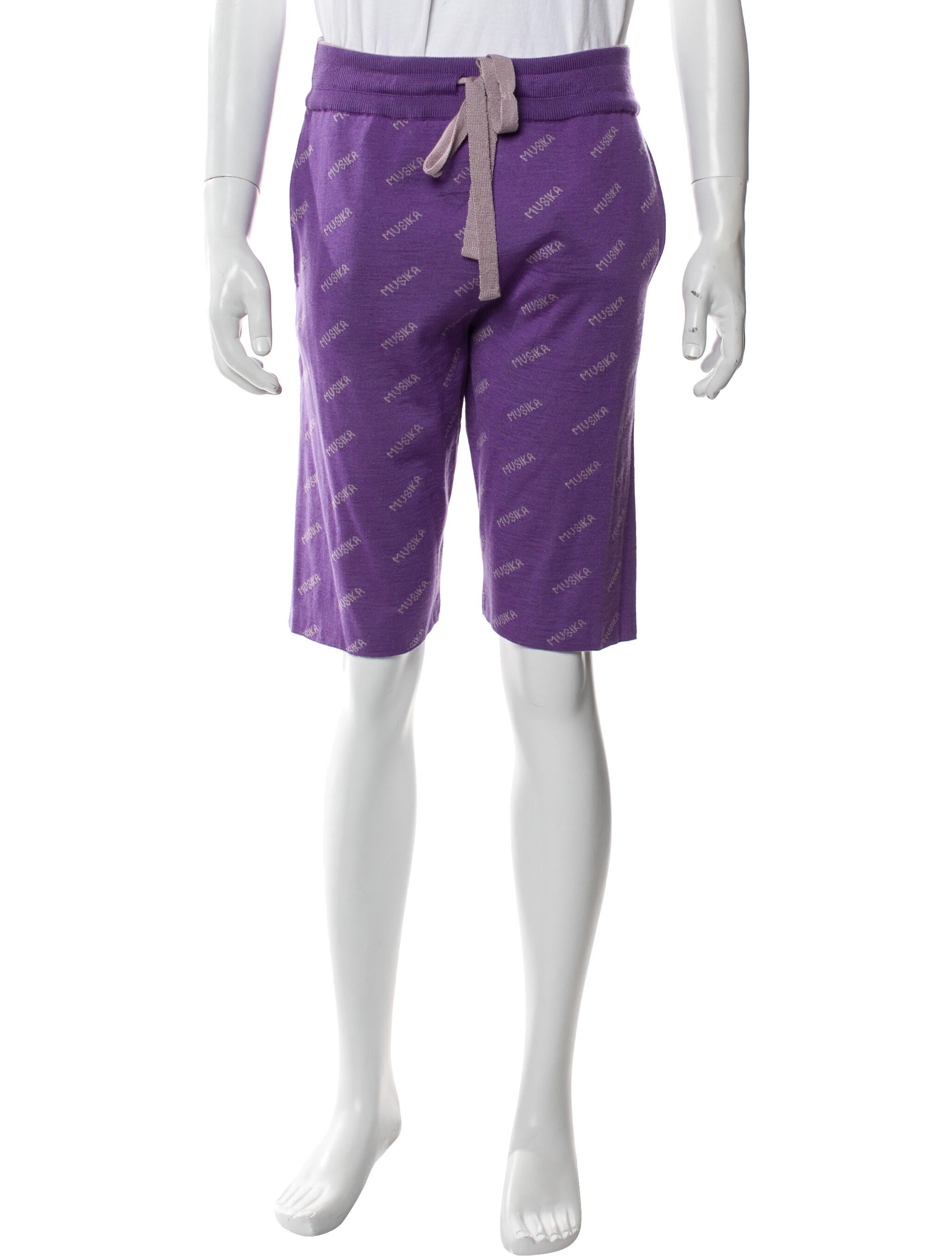 MUSIKA Printed Jogger Shorts