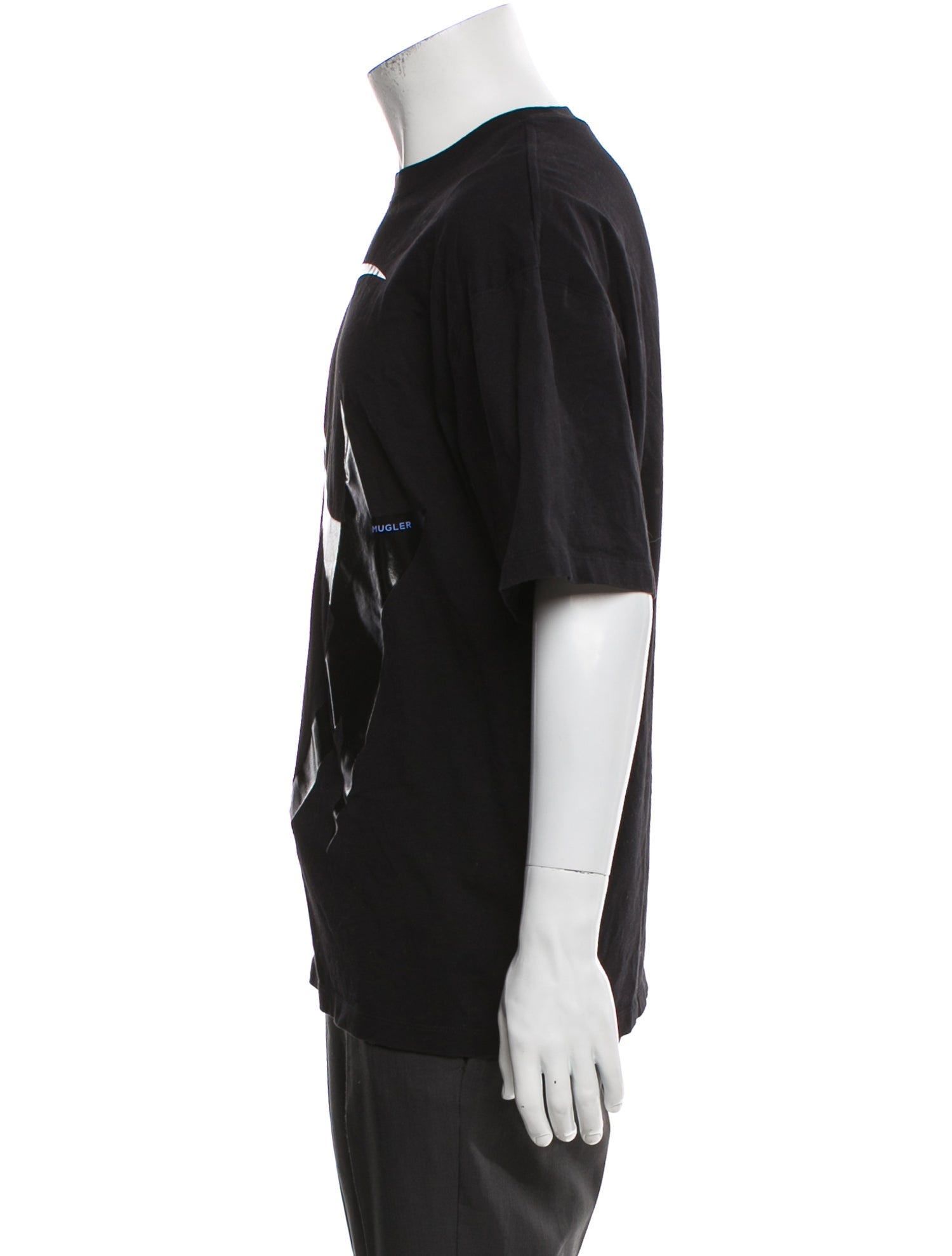Mugler x H&M Graphic Print Crew Neck T-Shirt