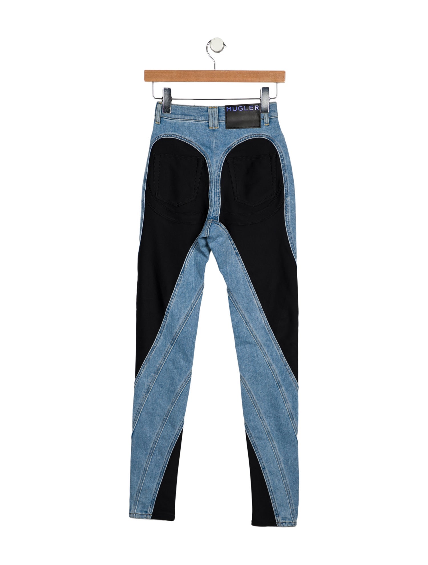 Mugler x H&M Mid-Rise Skinny Leg Jeans w/ Tags
