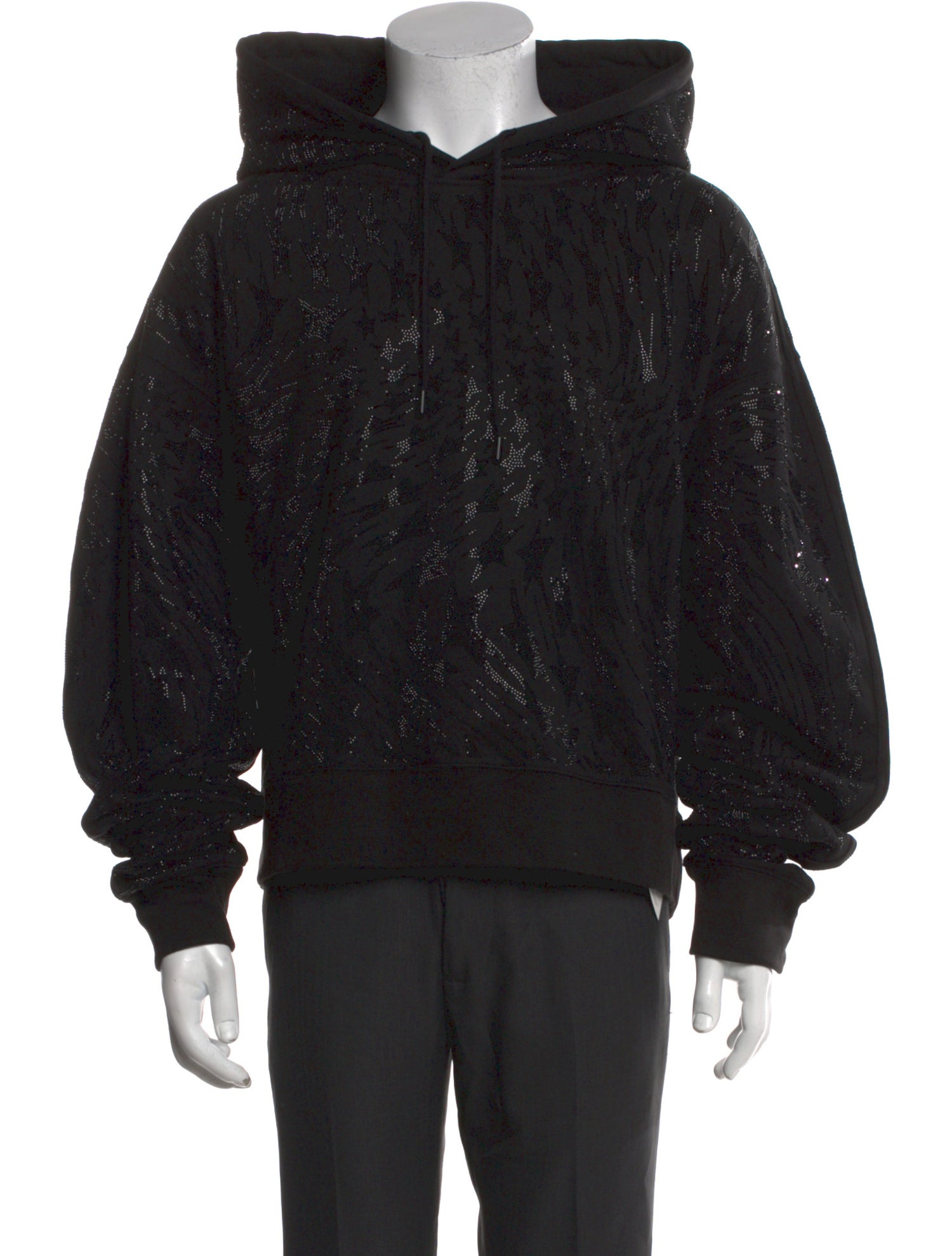 Mugler x H&M Crew Neck Long Sleeve Hoodie