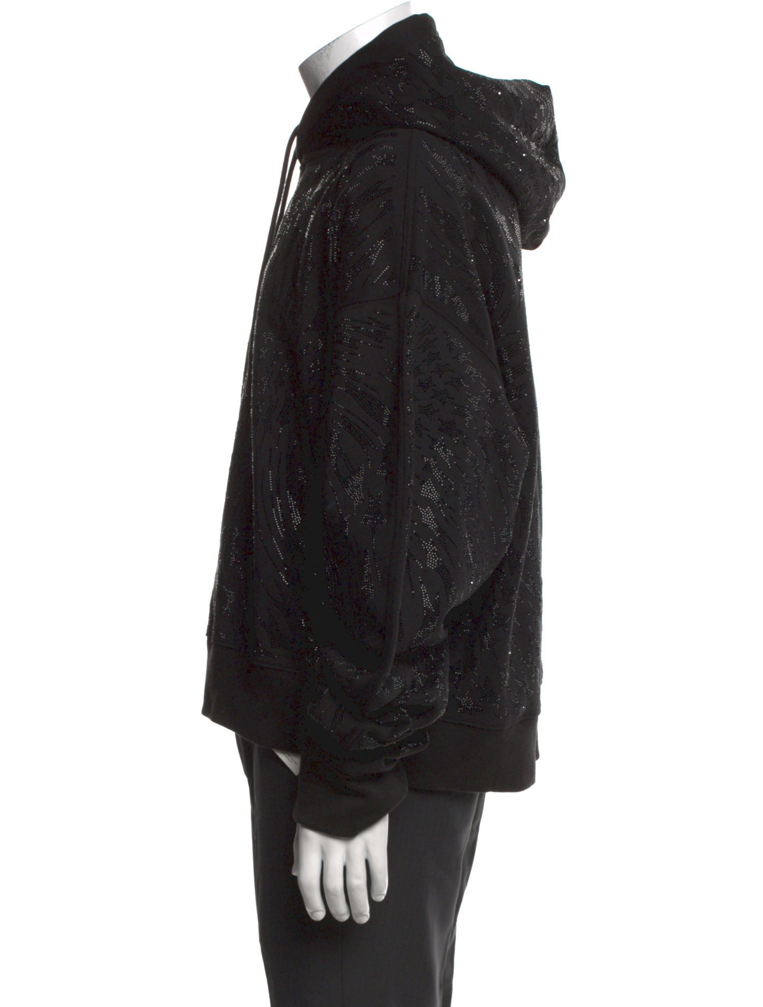 Mugler x H&M Crew Neck Long Sleeve Hoodie