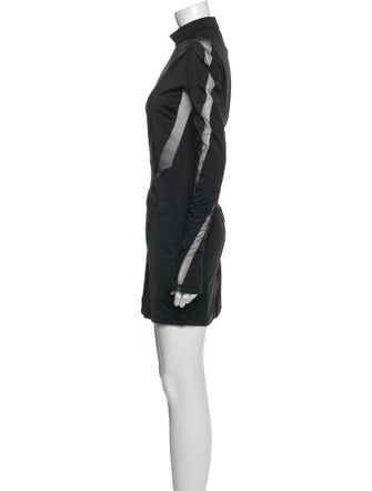 Mugler x H&M Mock Neck Mini Dress