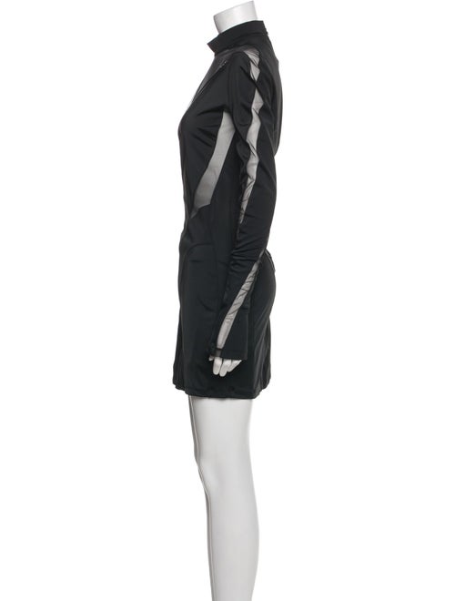Mugler x H&M Mock Neck Mini Dress