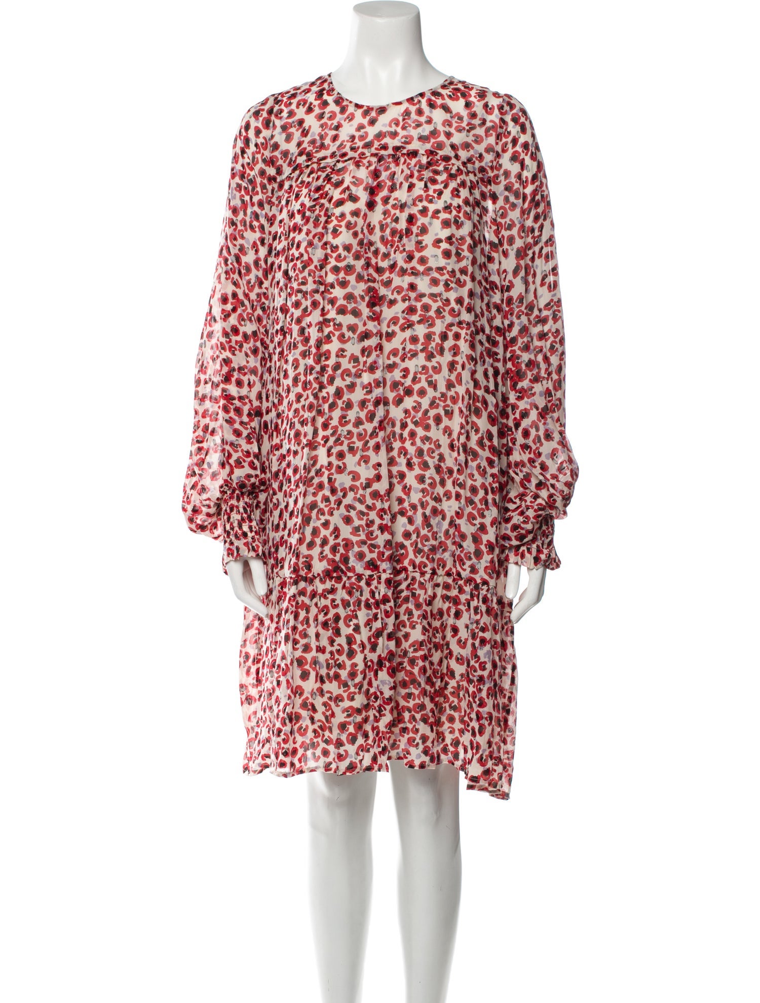 Munthe Printed Knee-Length Dress w/ Tags