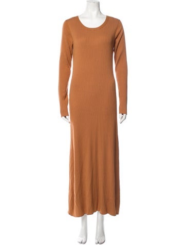 Munthe Dresses Scoop Neck Long Dress Us10, Fr42 | L