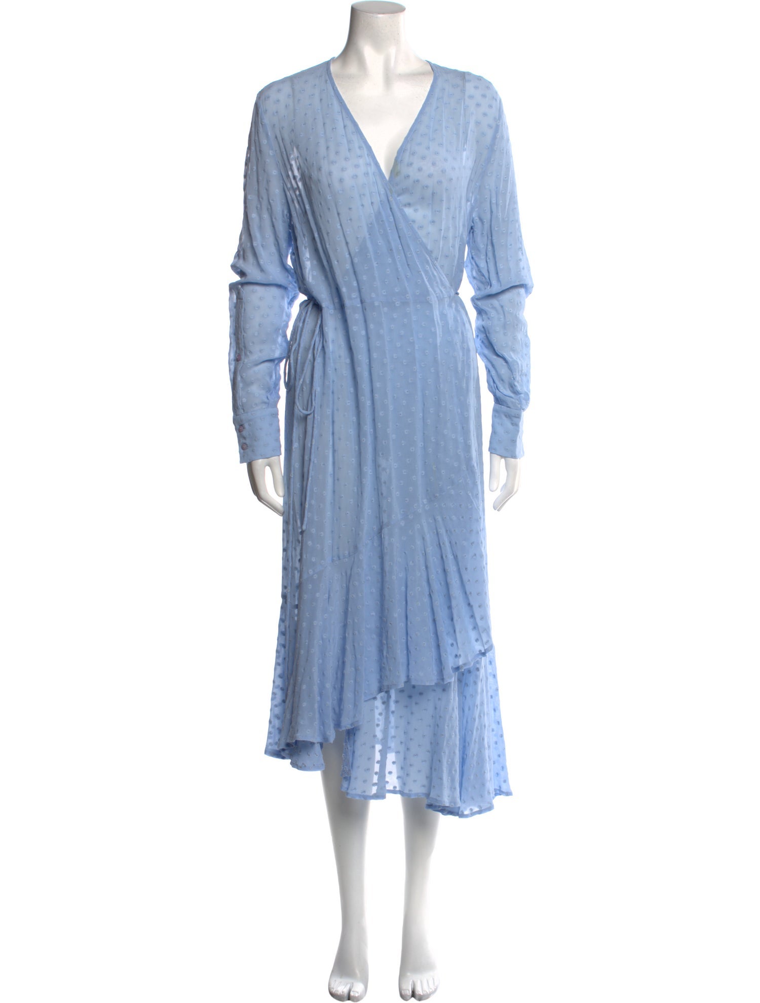 Munthe Plunge Neckline Long Dress