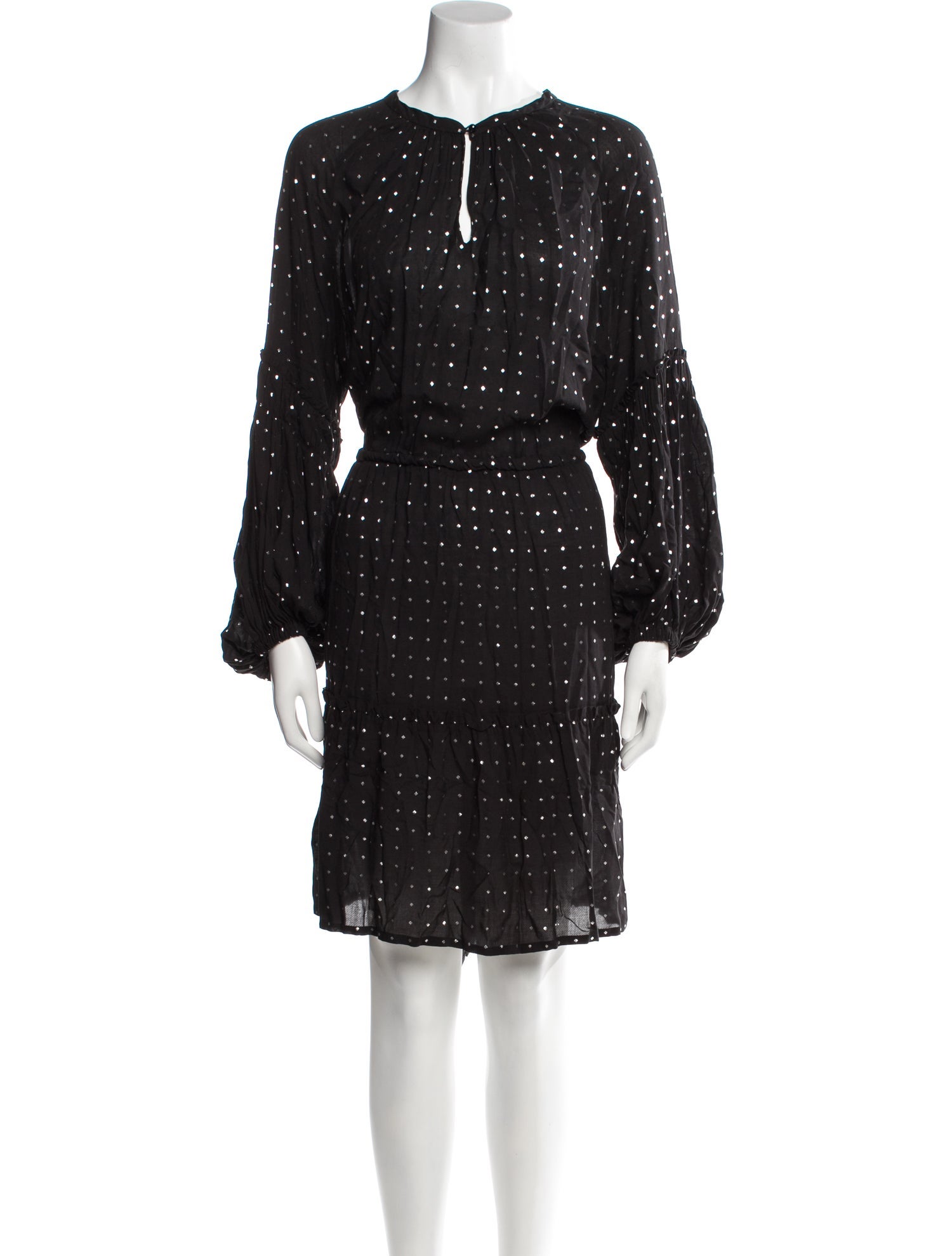 Munthe Polka Dot Print Knee-Length Dress