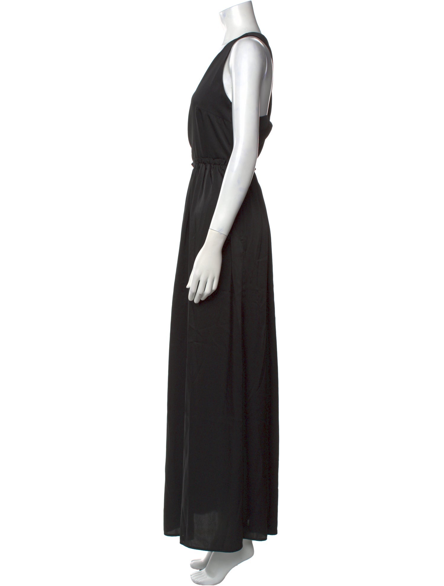 Munthe Scoop Neck Long Dress