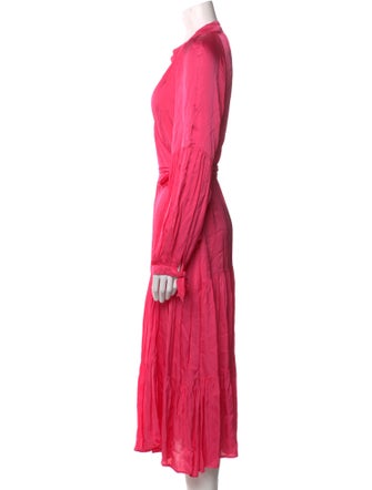 Munthe V-Neck Midi Length Dress