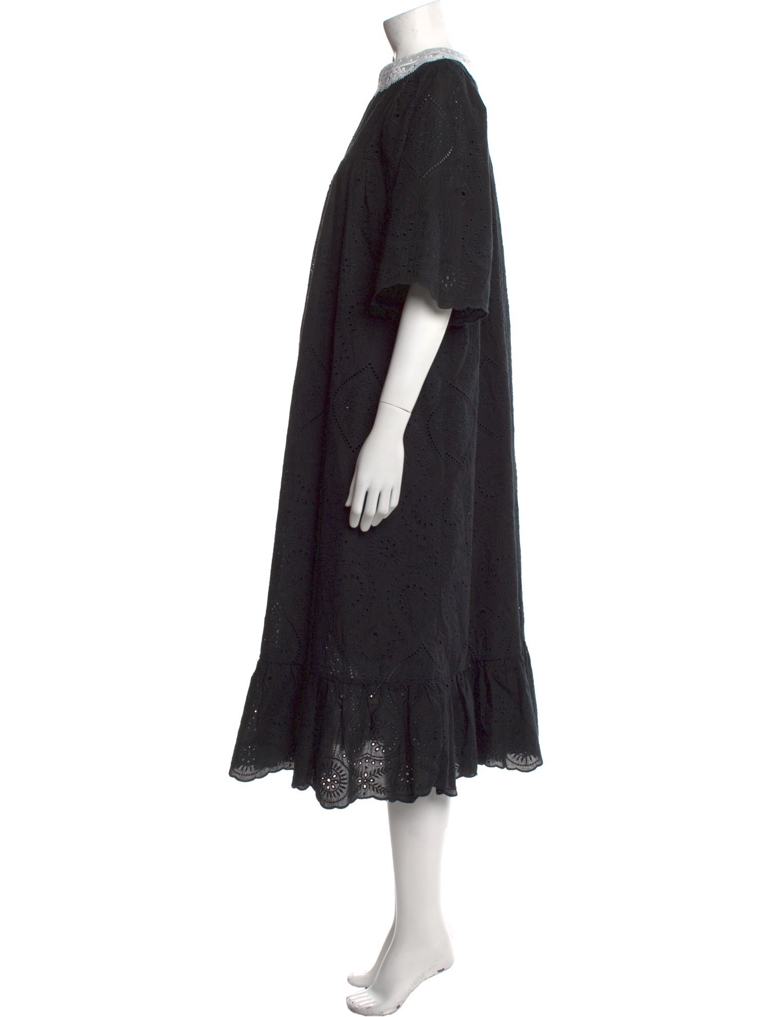 Munthe Crew Neck Midi Length Dress