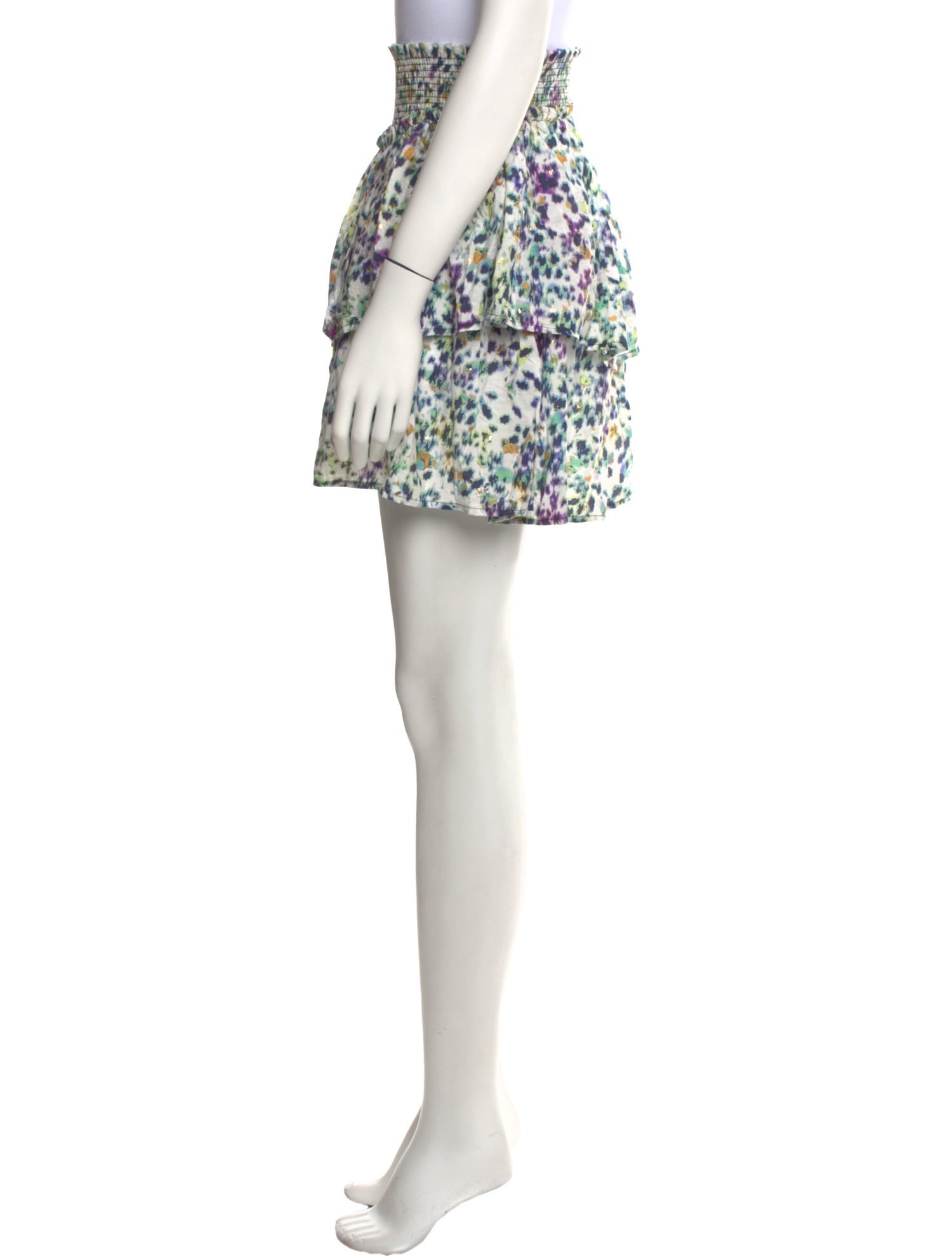 Munthe Floral Print Mini Skirt