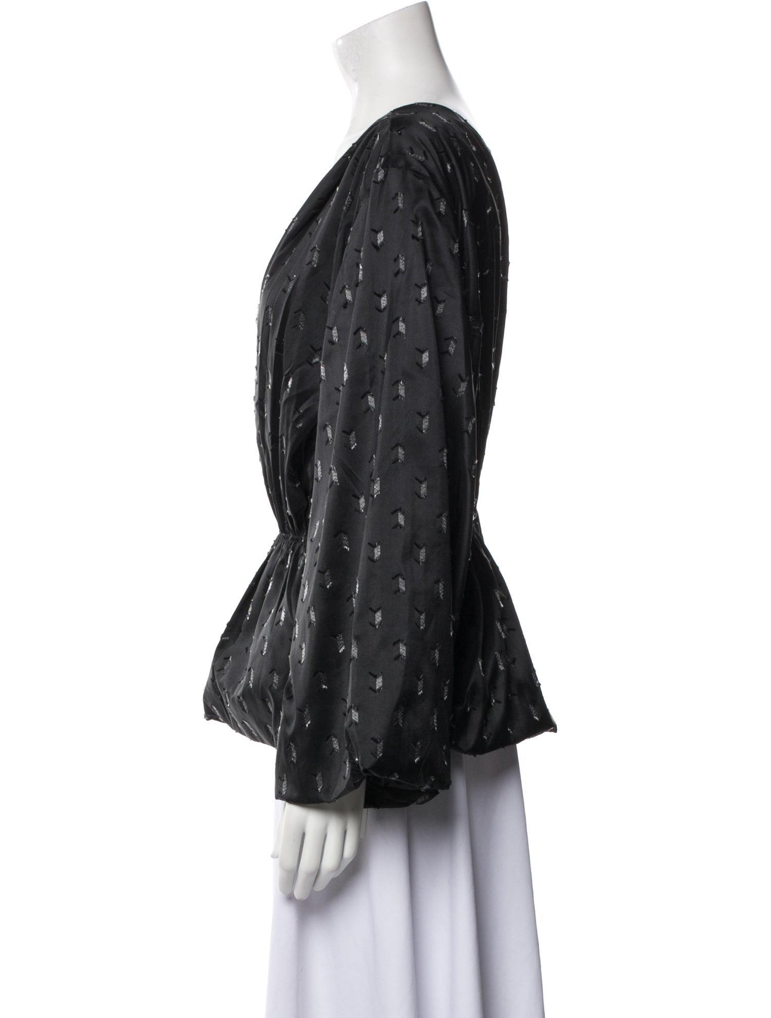 Munthe One-Shoulder Long Sleeve Blouse