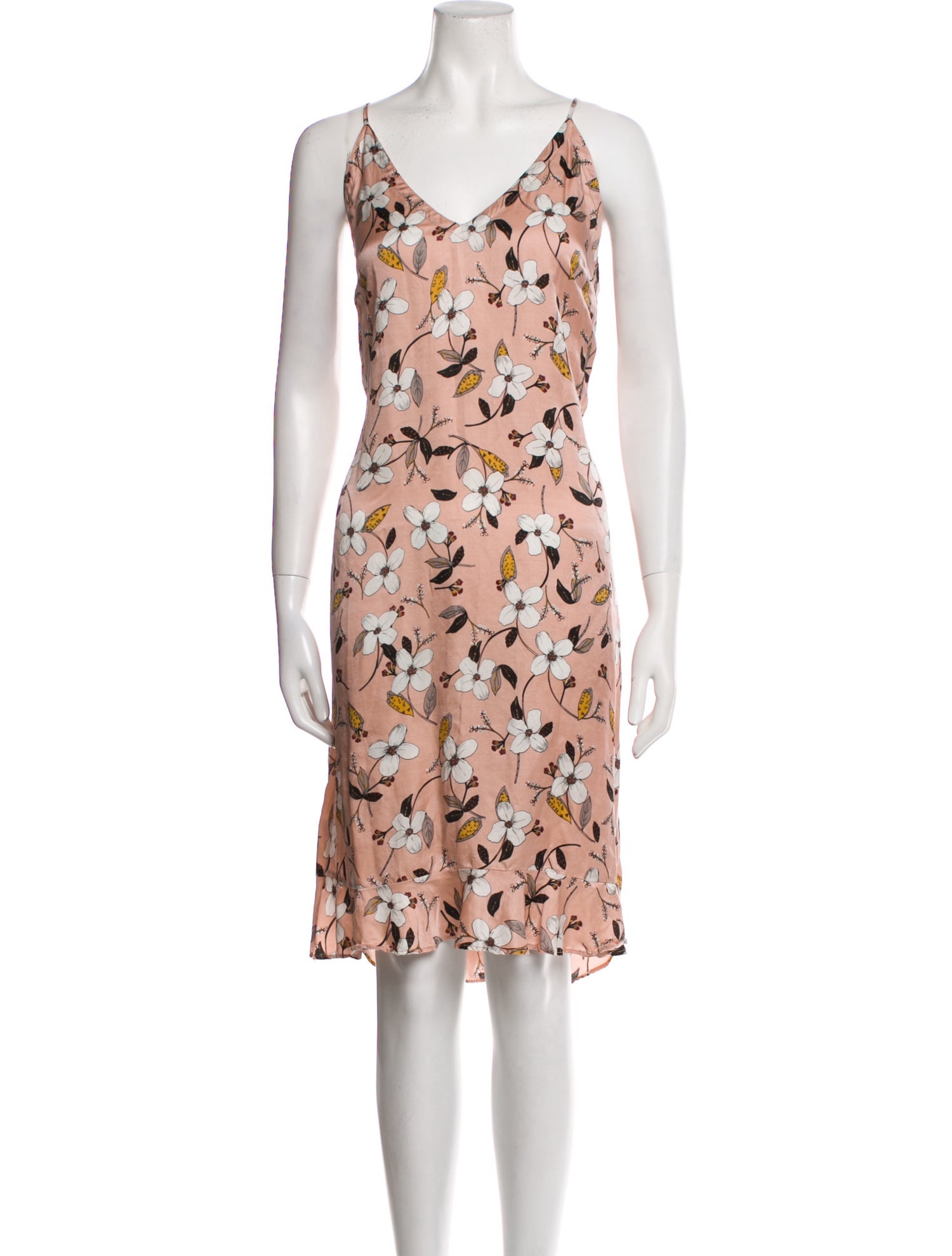 Munthe Floral Print Knee-Length Dress